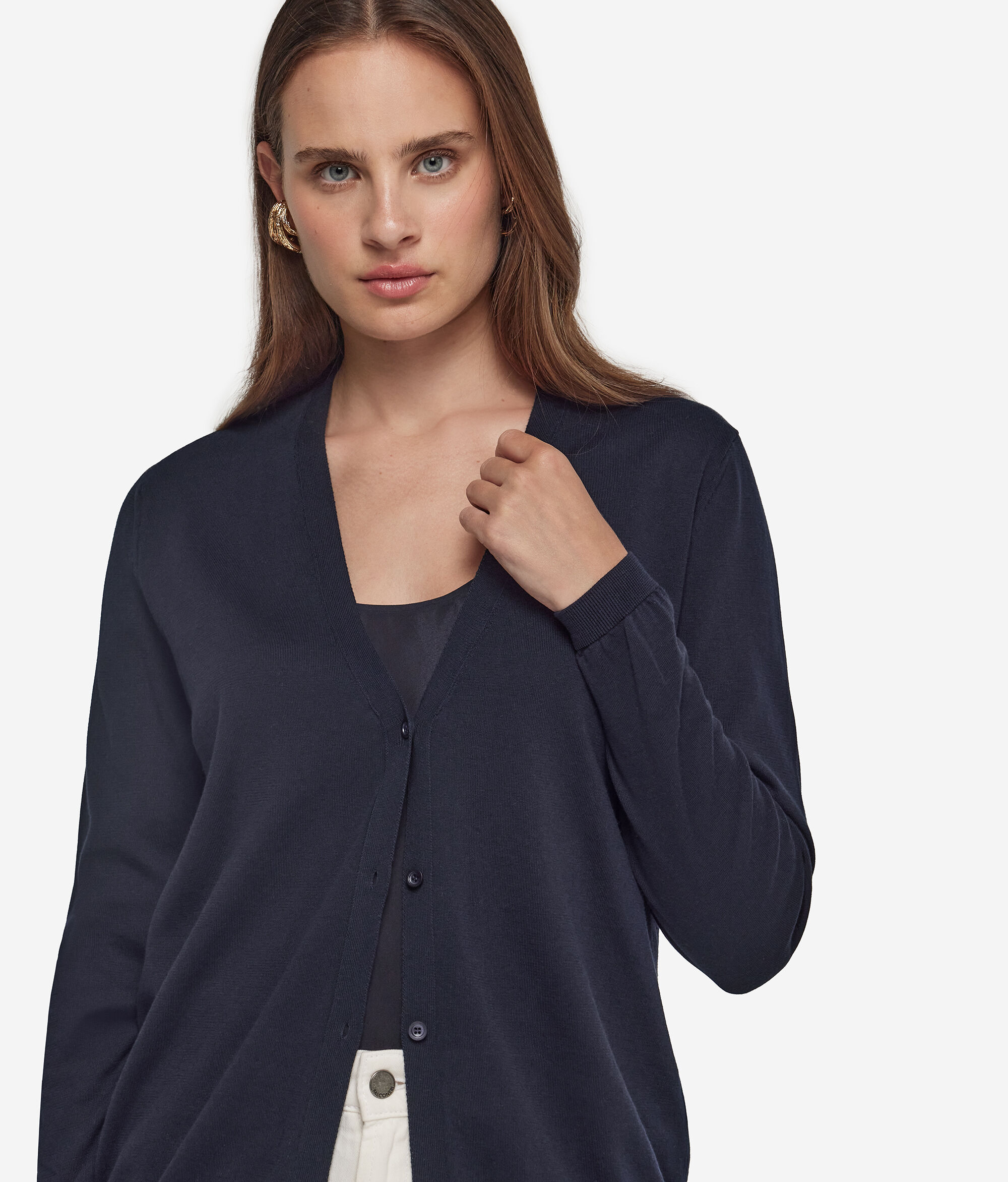 Кардиган из хлопка