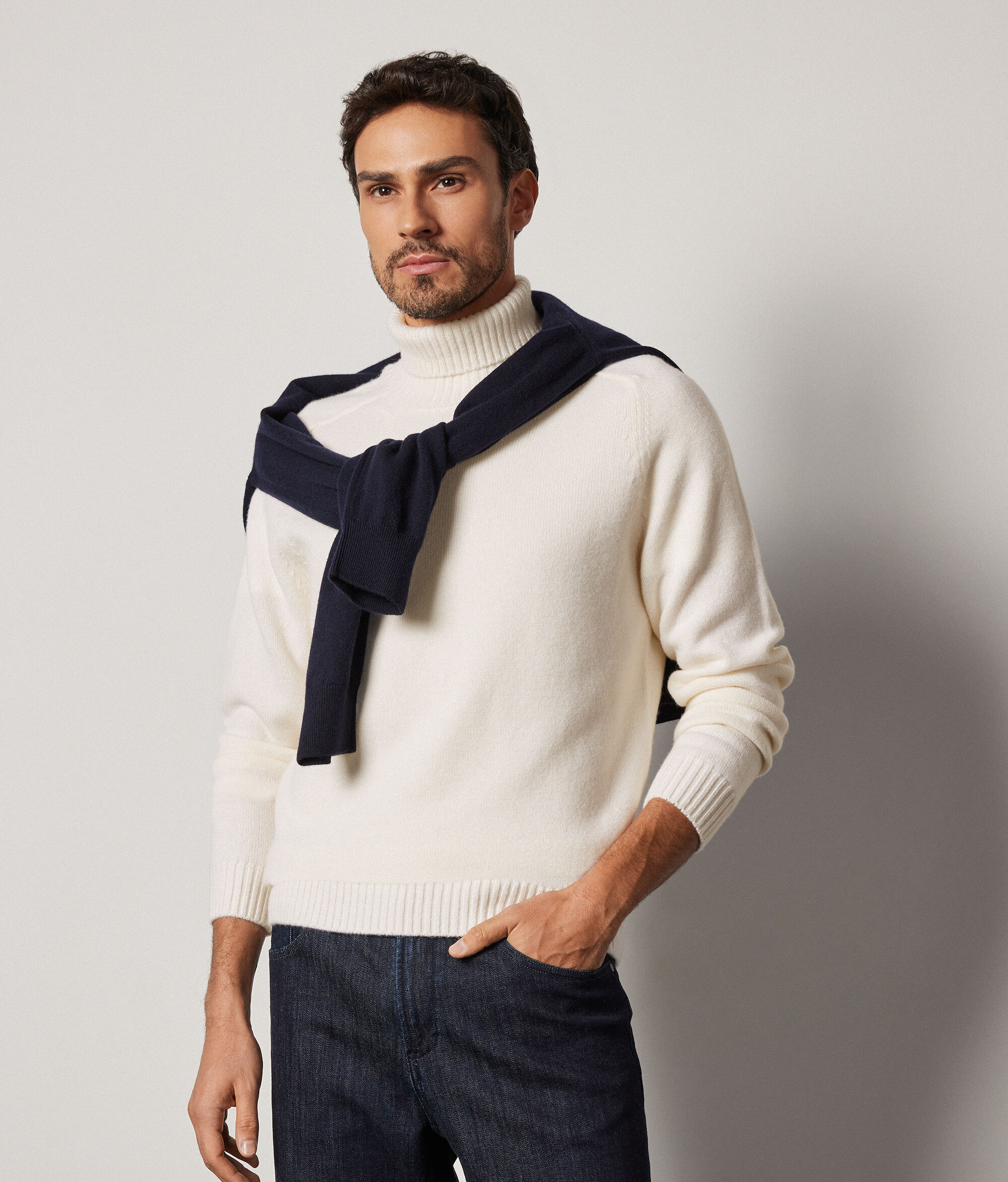 Rollkragenpullover aus Kaschmir Ultrasoft
