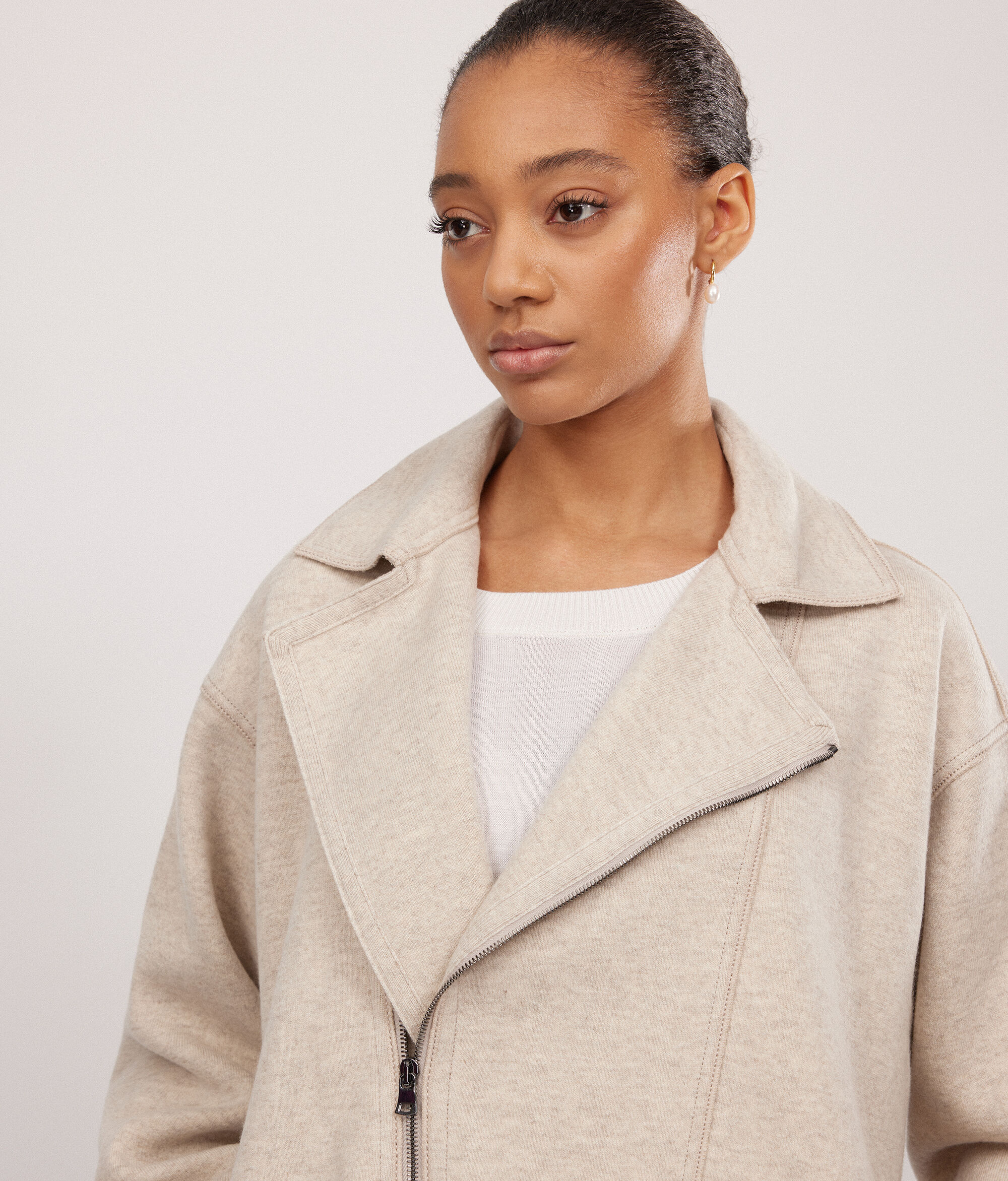 Cazadora perfecto de cashmere