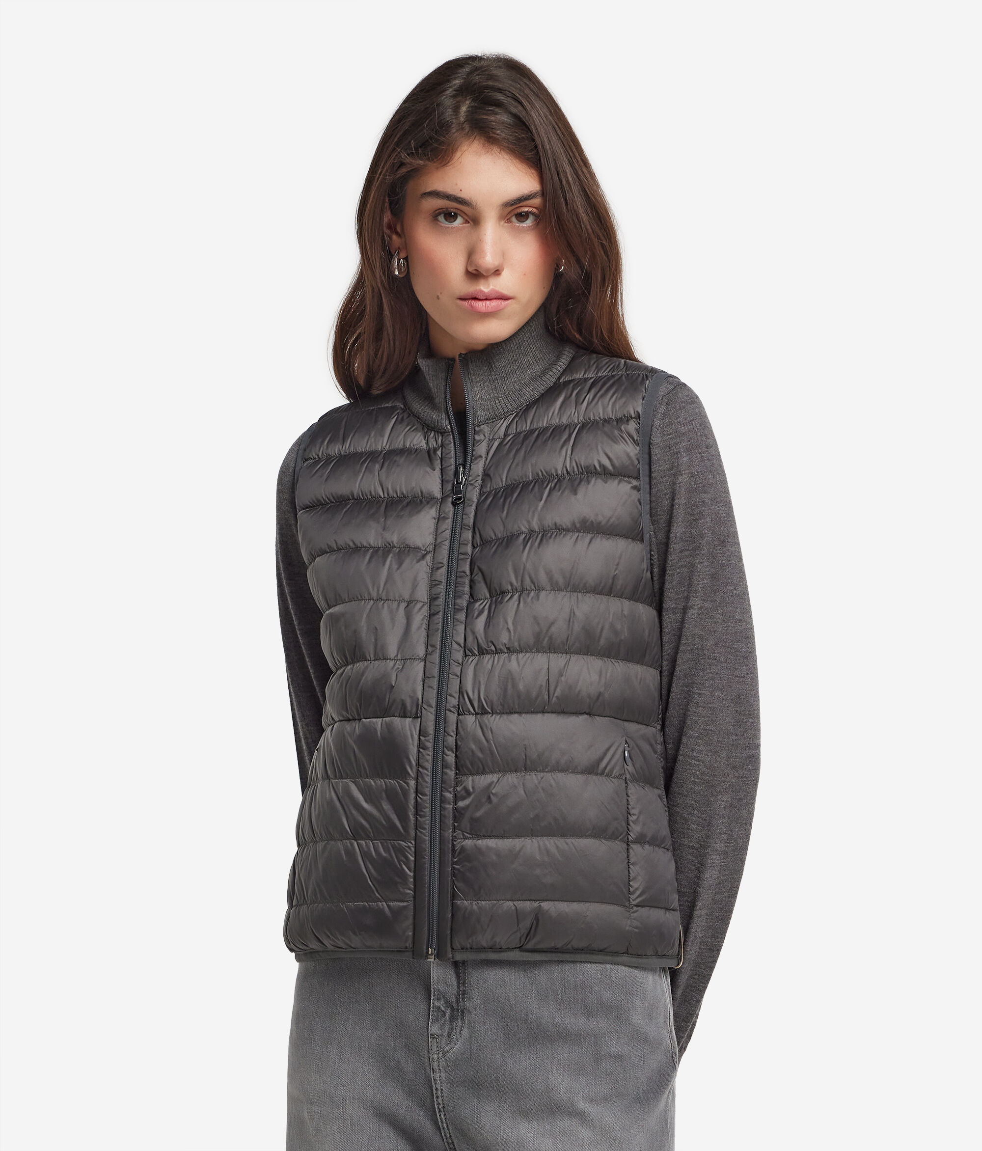Reversible Cashmere Down Vest
