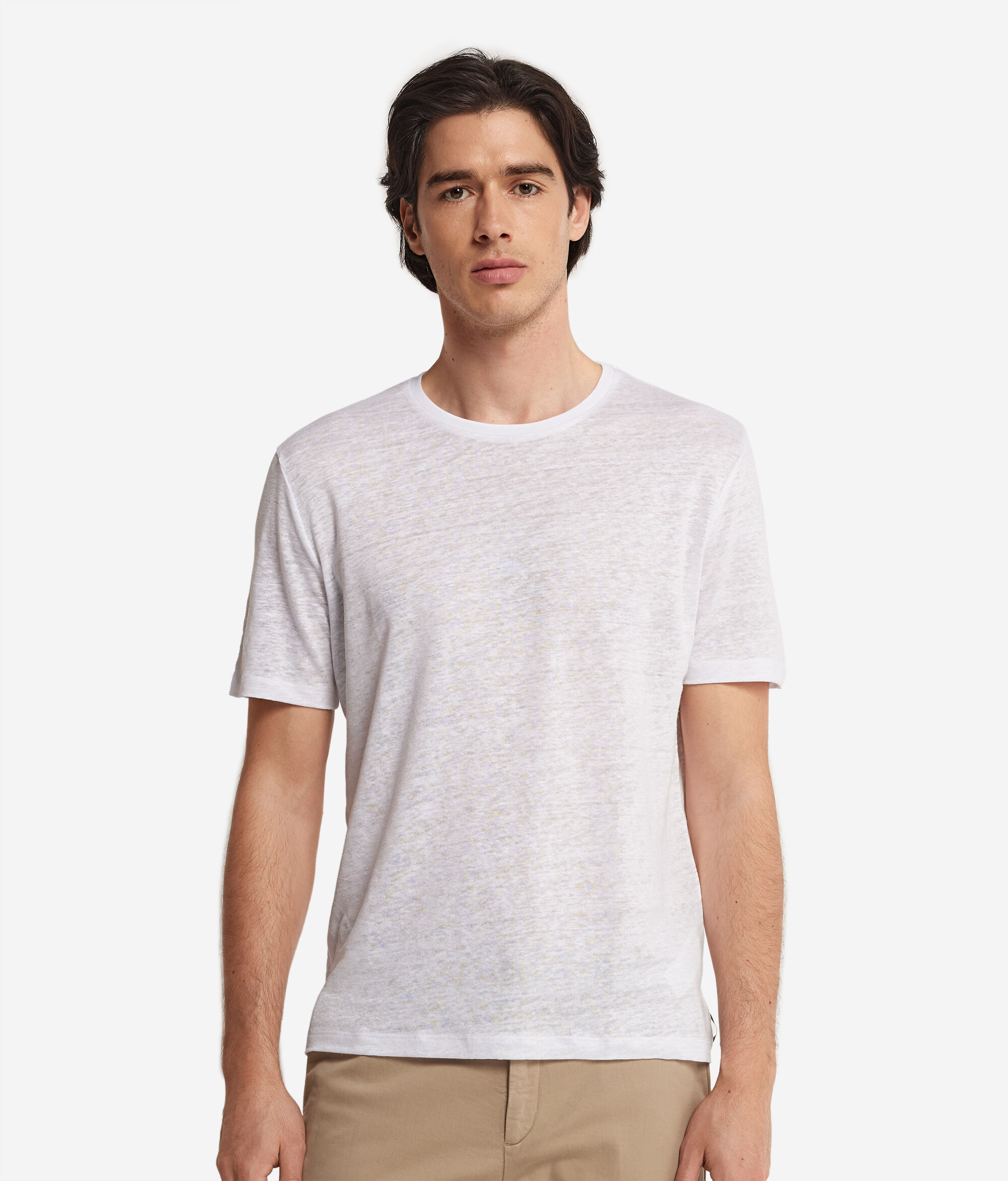 リネン Tシャツ