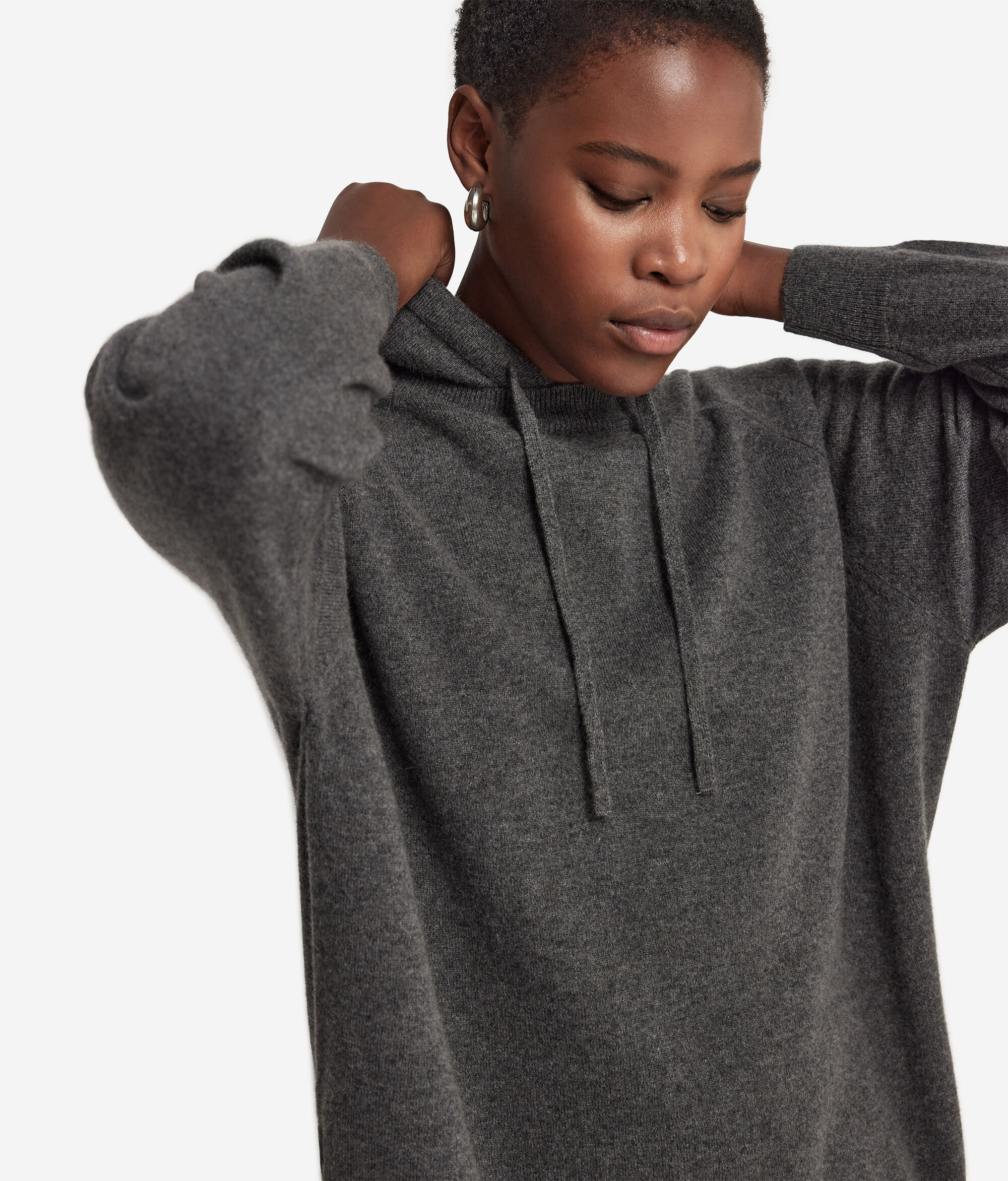 Sudadera con capucha de cashmere ultrasoft