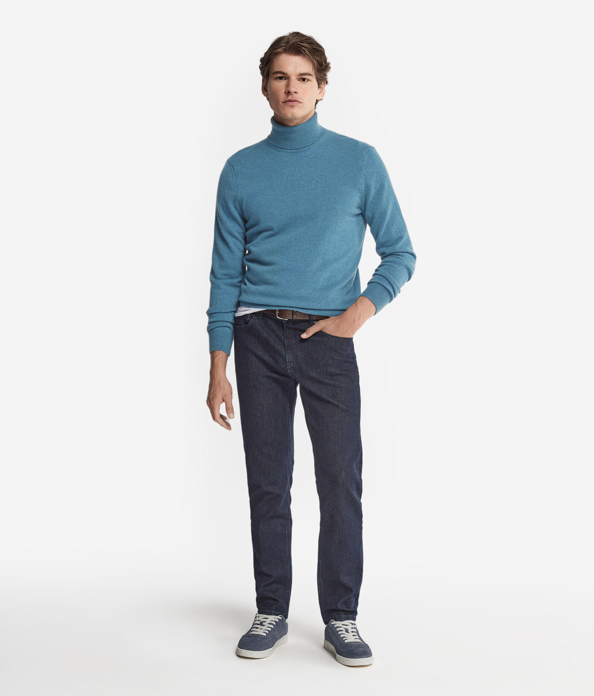 Ultrasoft Cashmere Turtleneck Sweater