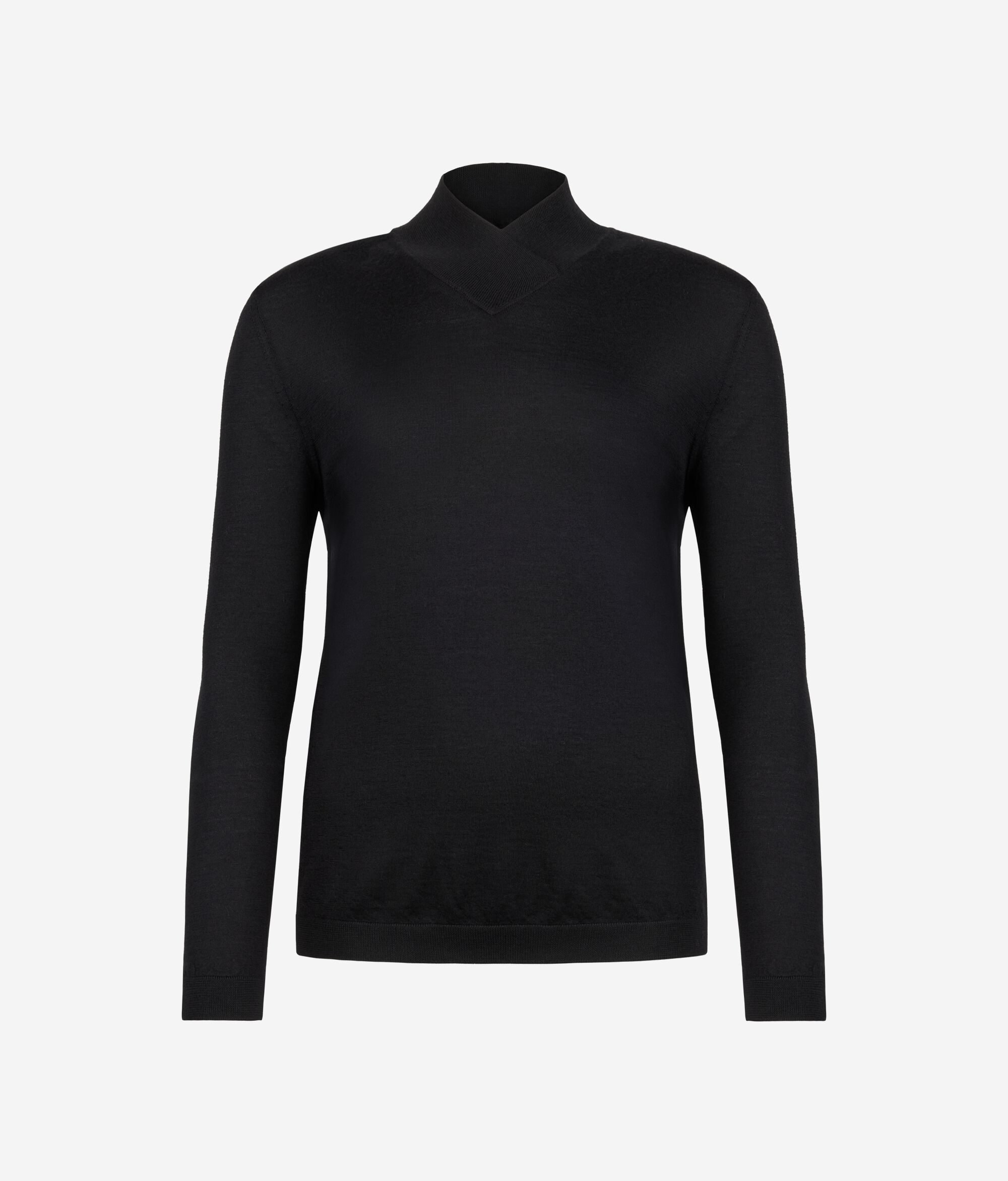 Jersei Coll Perkins Superposat de Cashmere