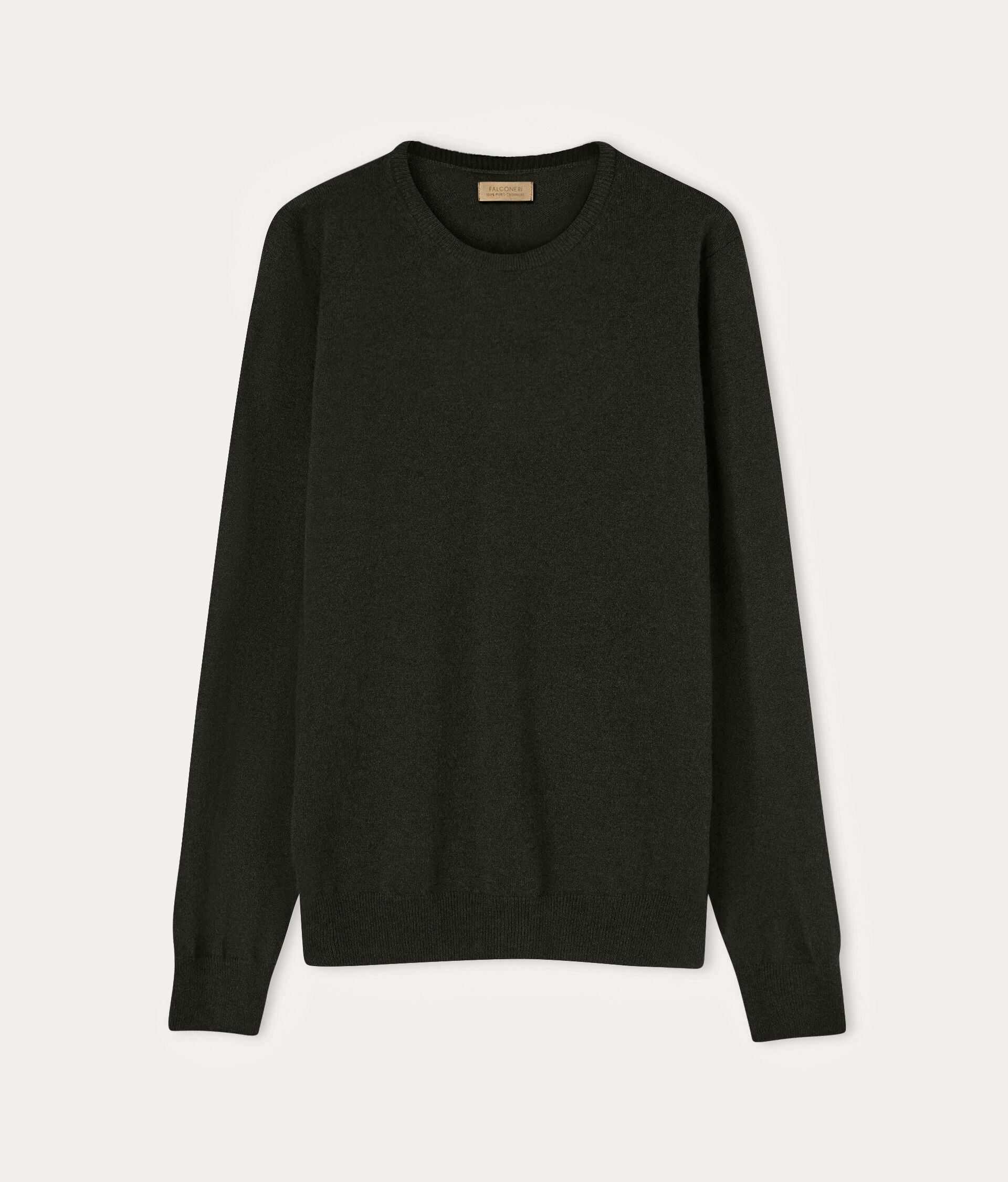 Camisola com Decote Redondo em Ultrasoft Cashmere