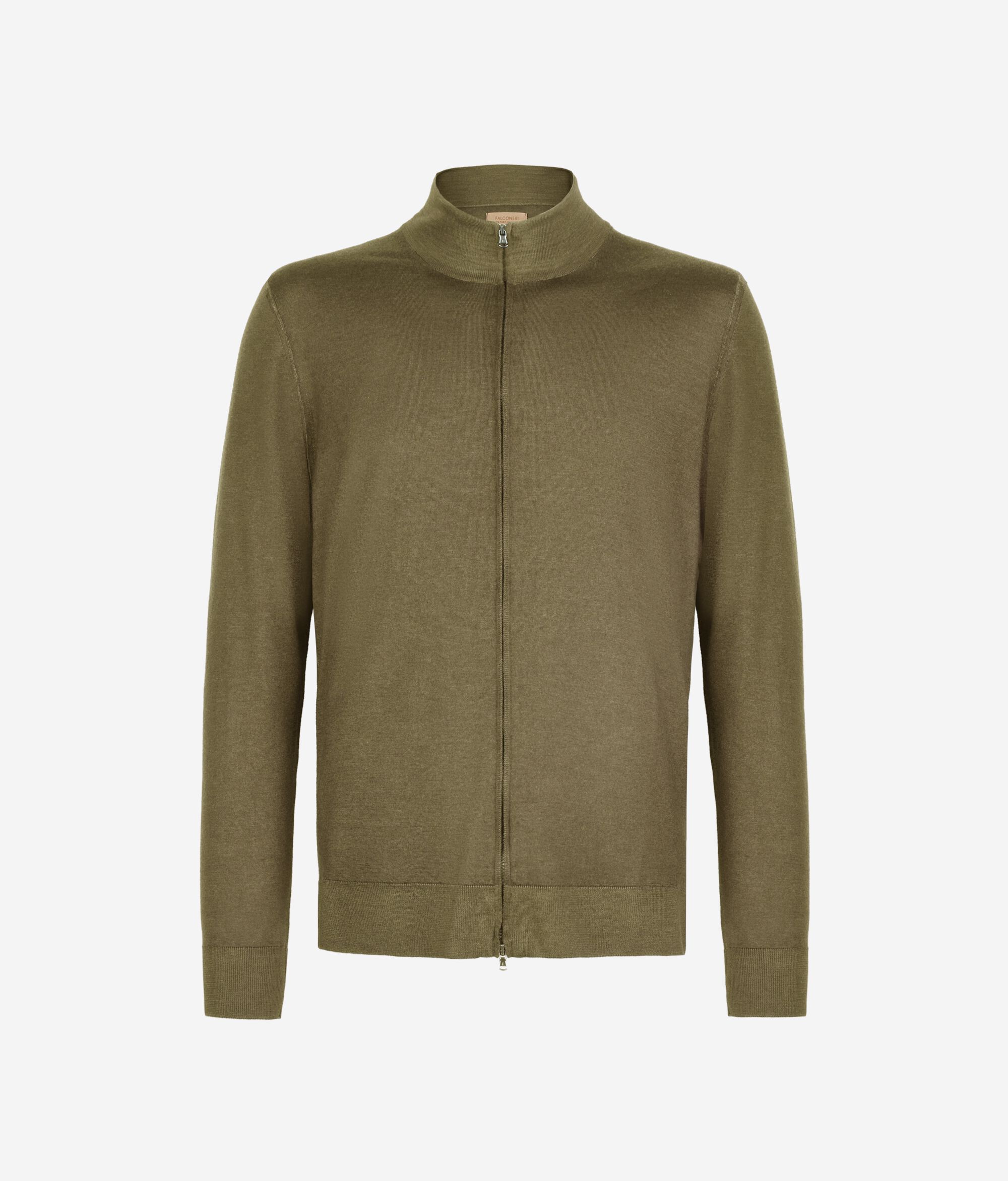 Càrdigan amb cremallera de Cashmere