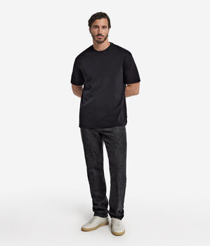 Round-Neck Cotton Jersey T-Shirt