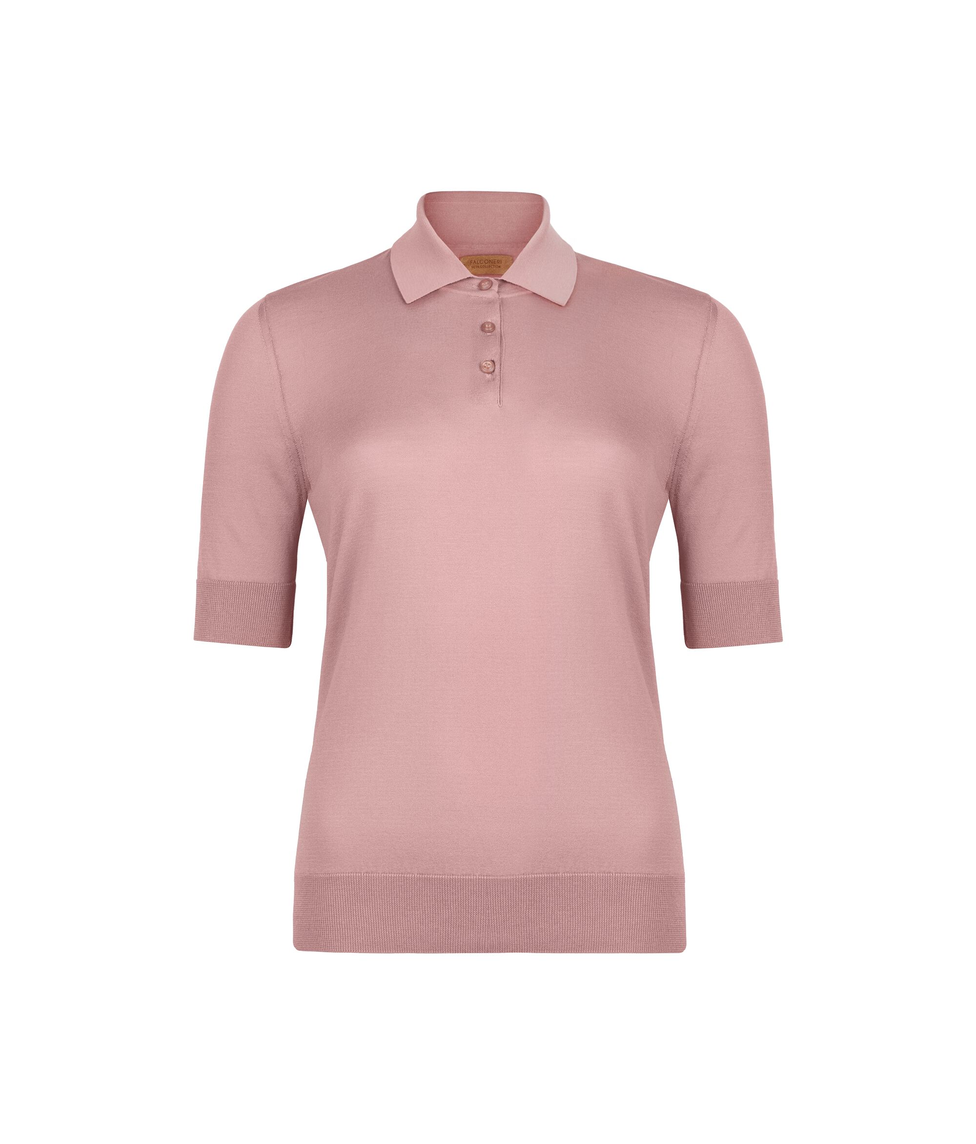 Silk Cotton Blend Polo_9223