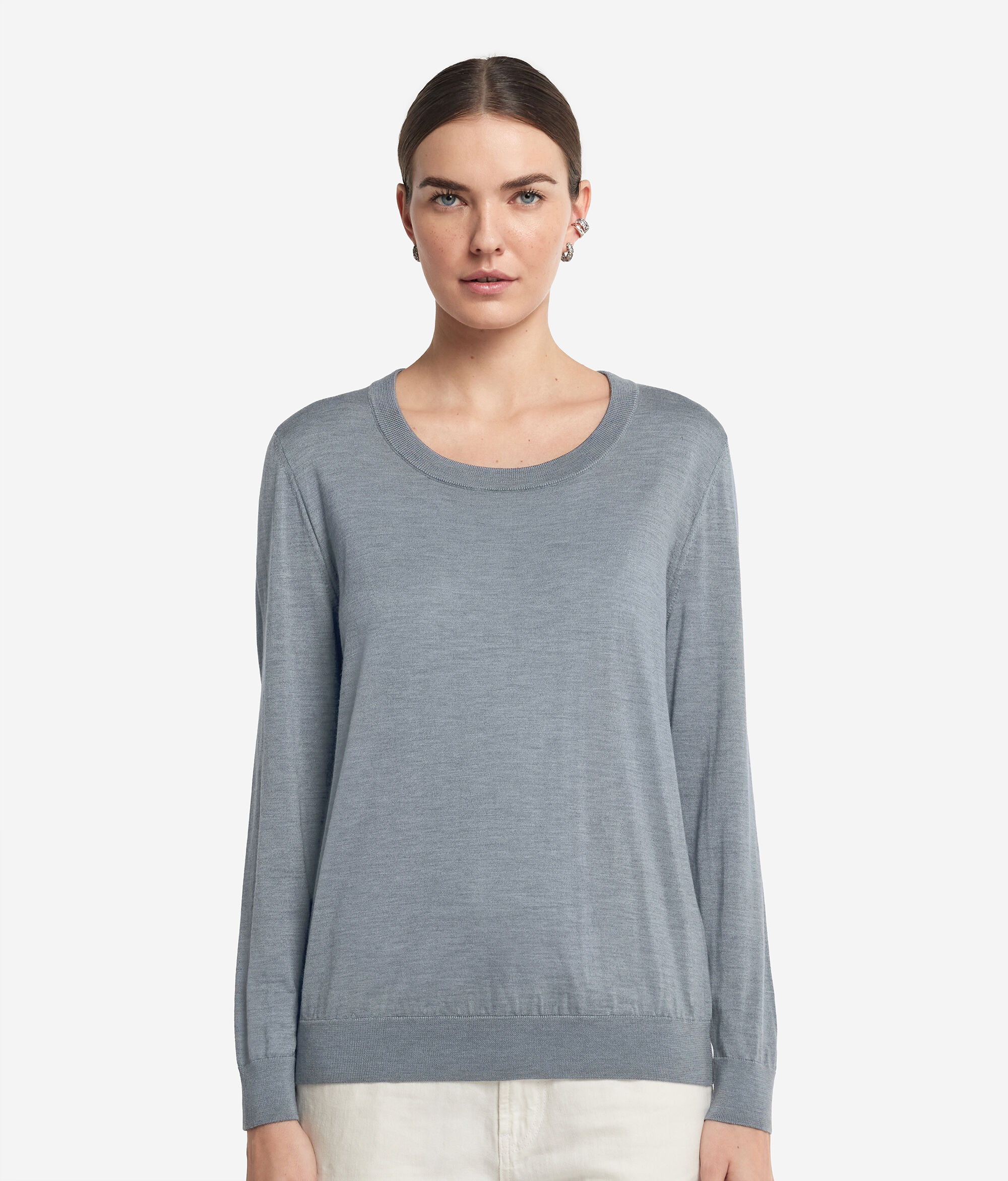 Crew Neck Ultrafine Cashmere Jumper