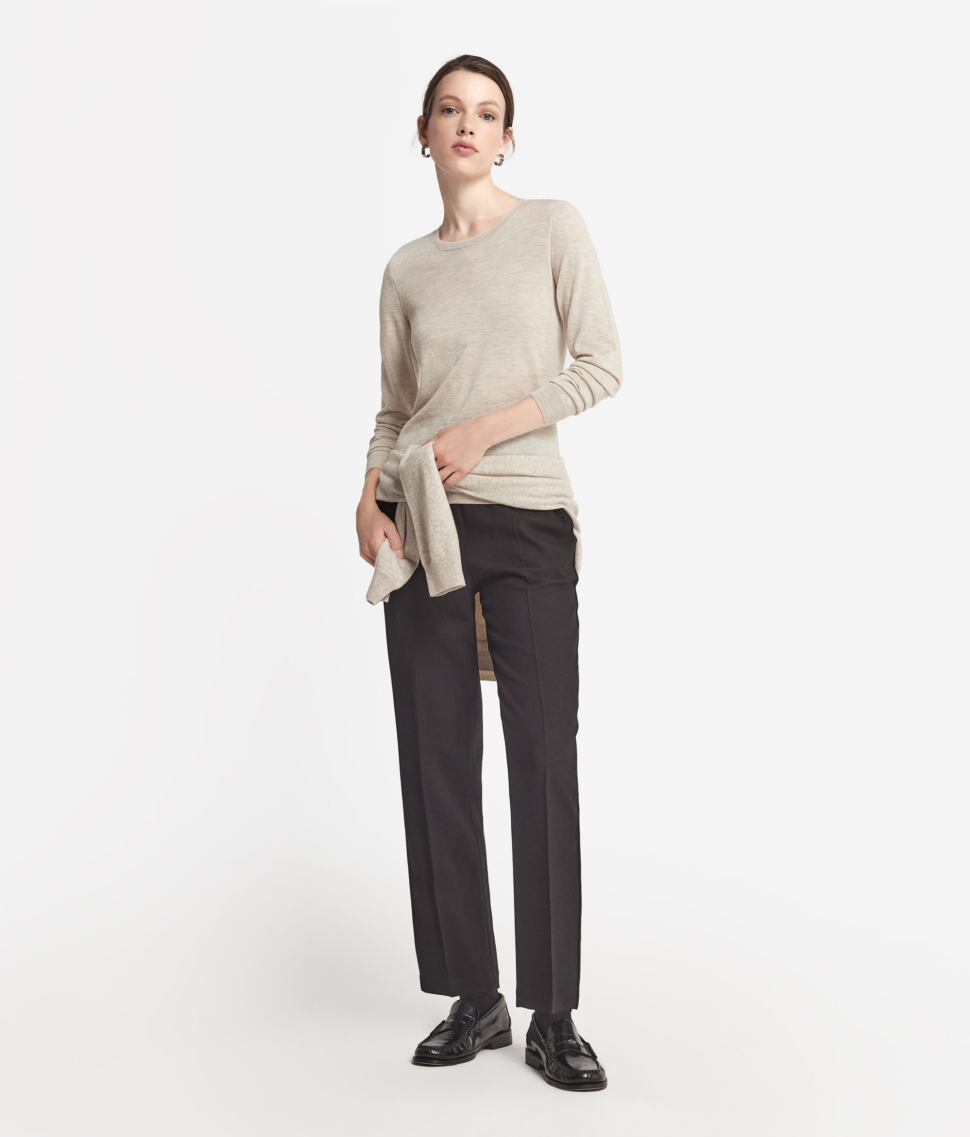 Ultrafine Cashmere Crewneck Sweater