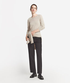 Maglia Girocollo in Cashmere Ultrafine