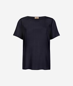 Блуза из шелка и модала