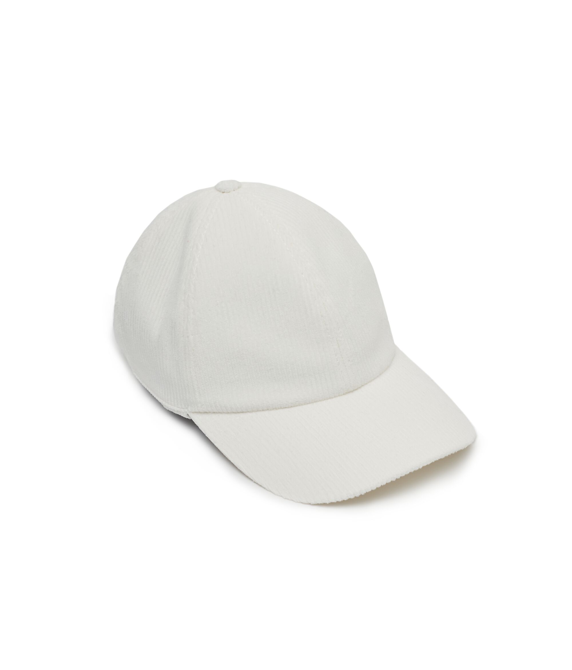 Baseball-Cap aus Baumwollsamt mit Innenfutter aus Kaschmir_8259