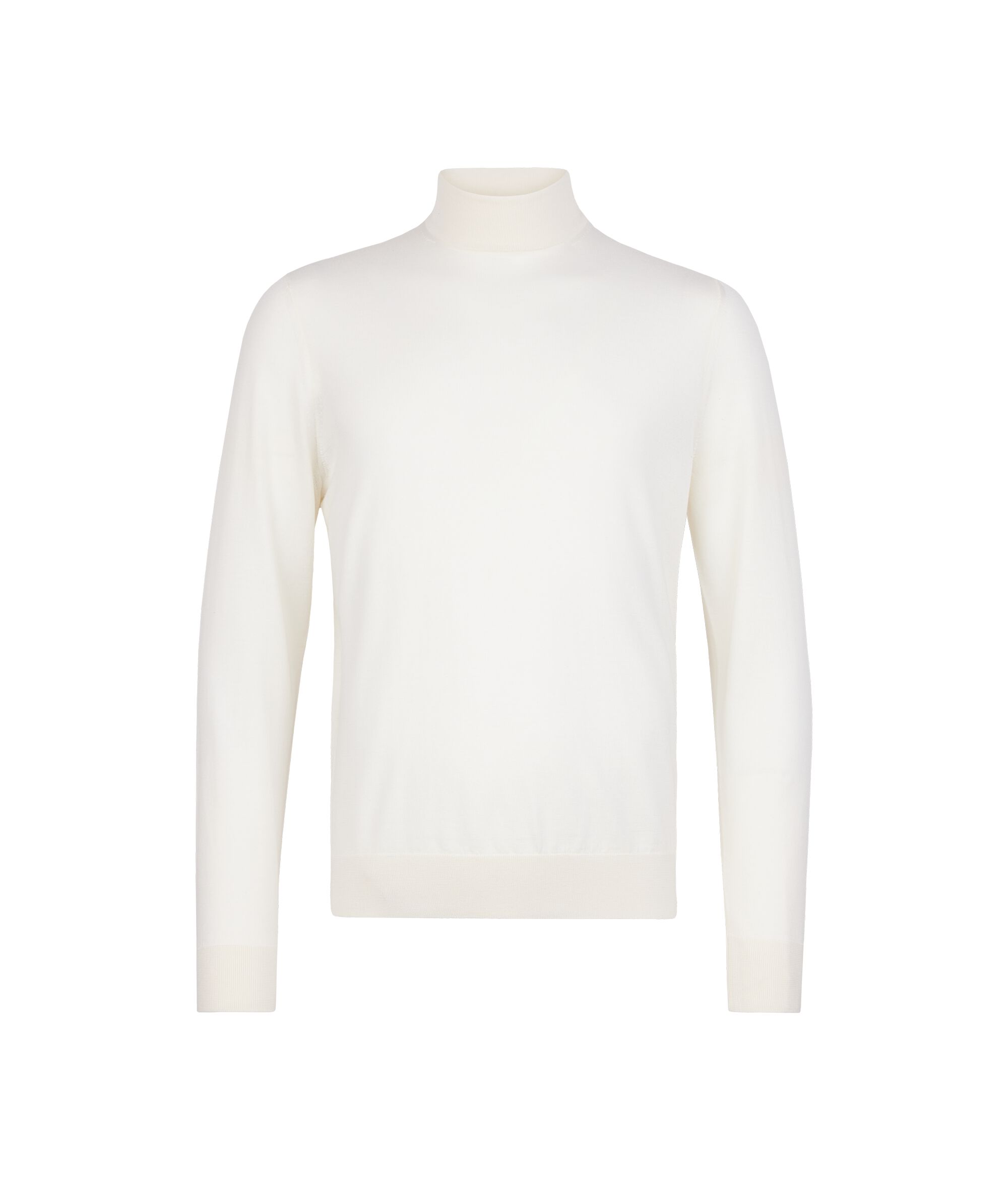 Long-Sleeved Cashmere Mock Sweater