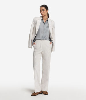 Pantalon en jacquard
