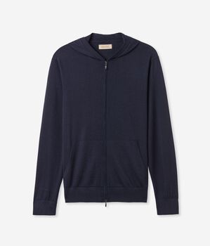 Ultrafine Cashmere Hooded Sweatshirt