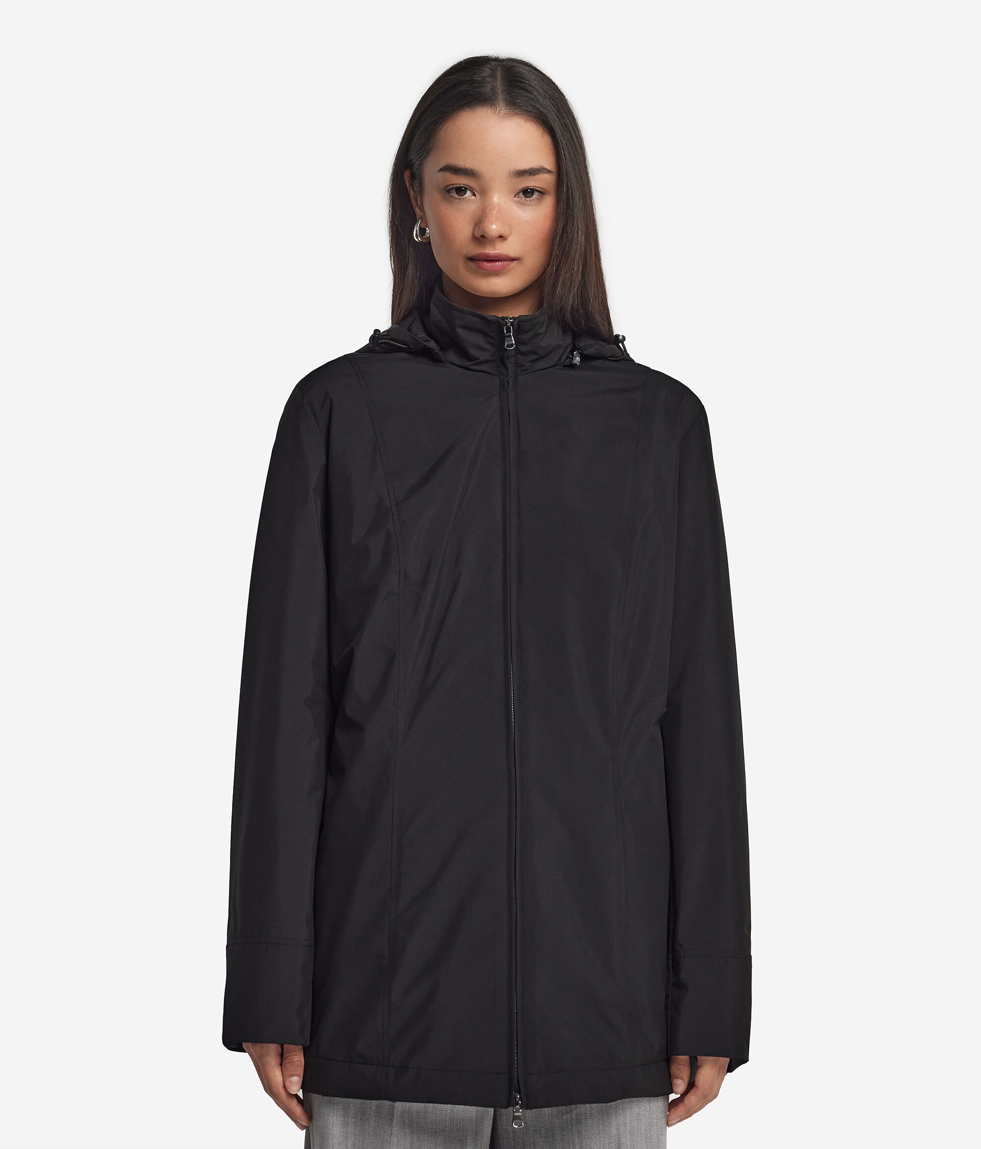 Funktionsjacke mit Kapuze