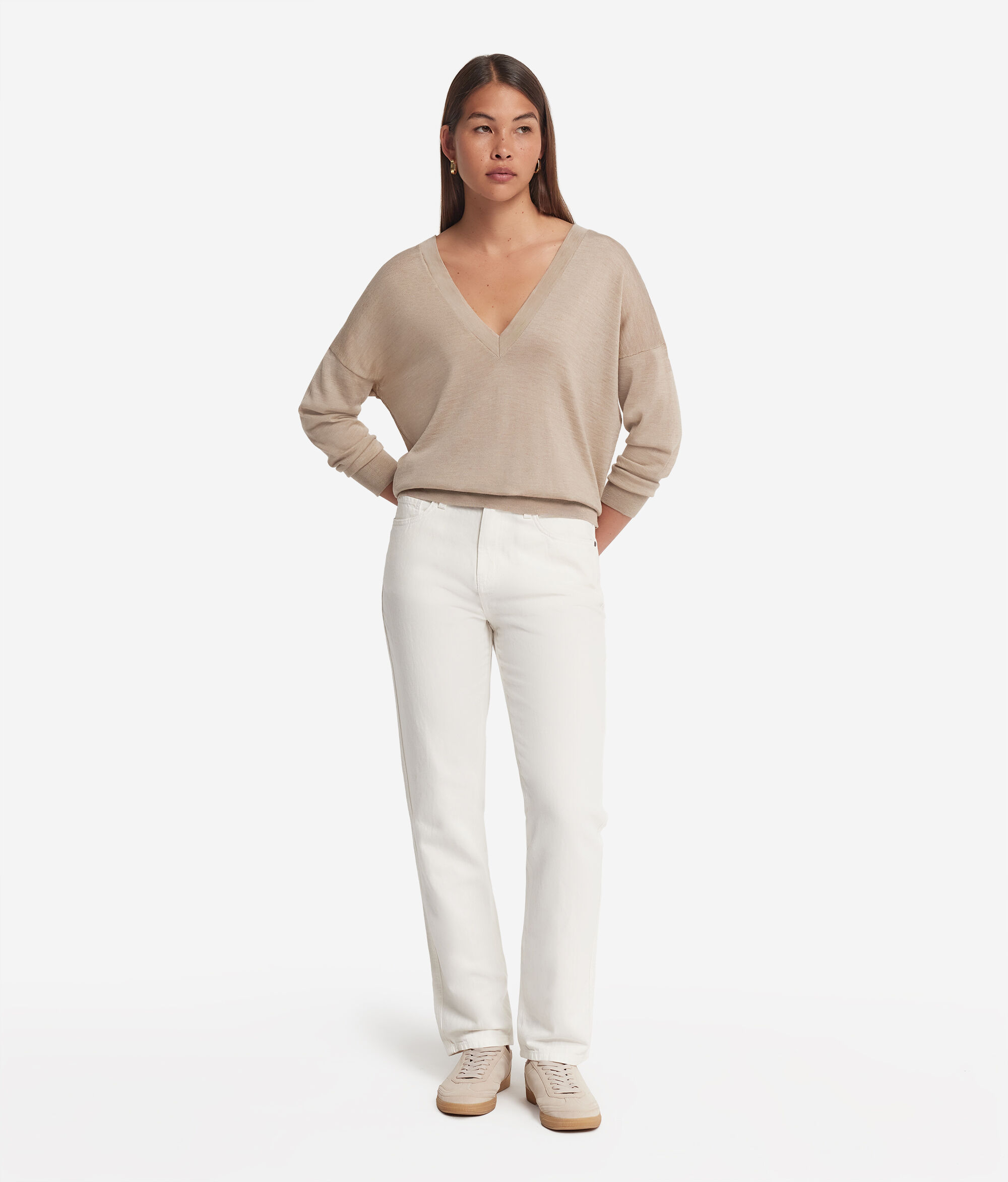 Пуловер из ультратонкого кашемира