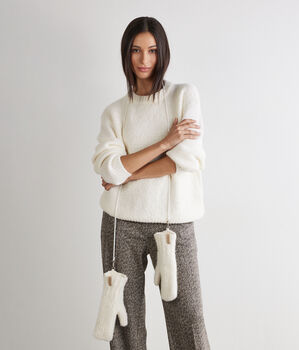 Muffole in Cashmere Ultrasoft e boucl&egrave;