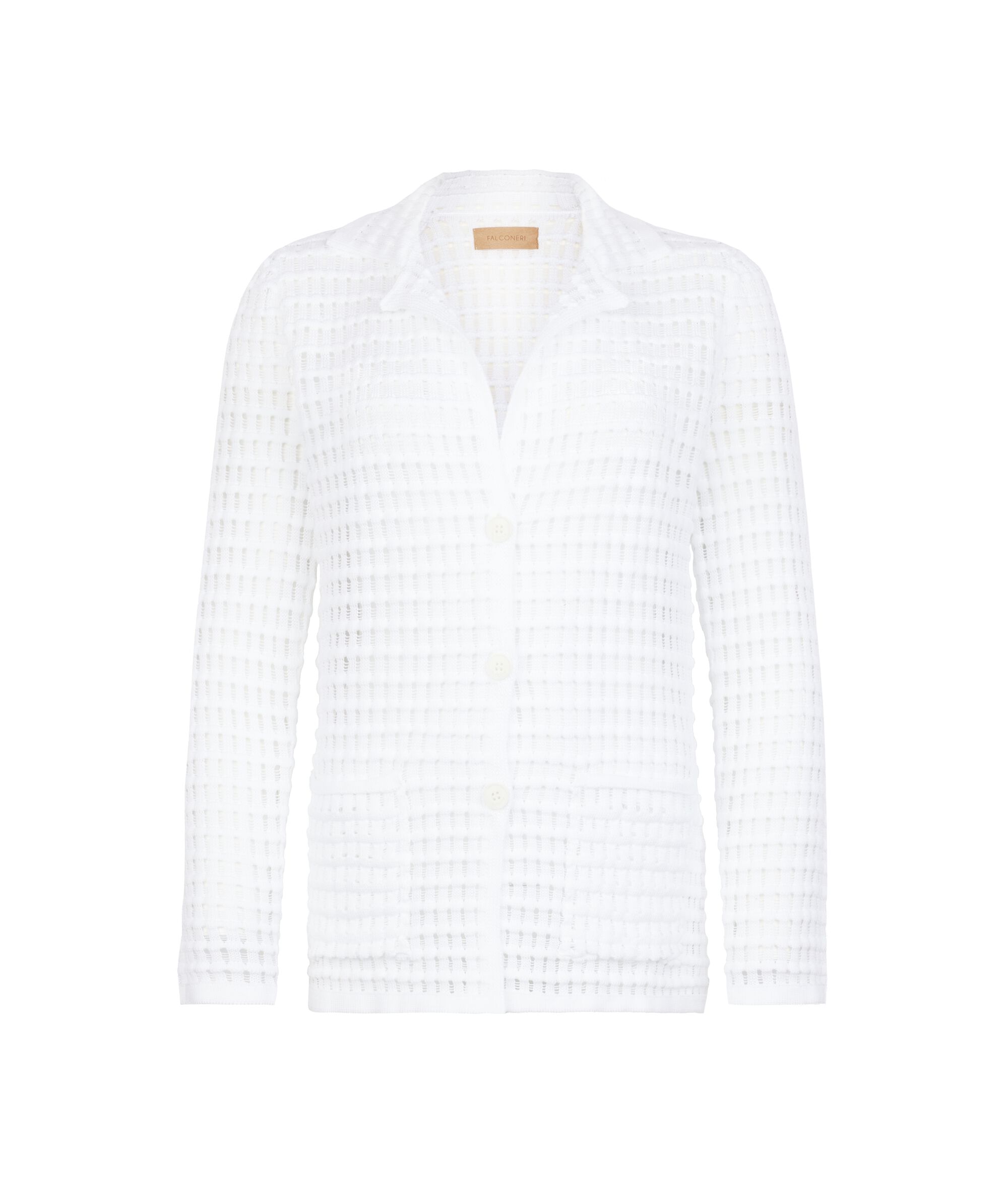 Gilet en maille résille