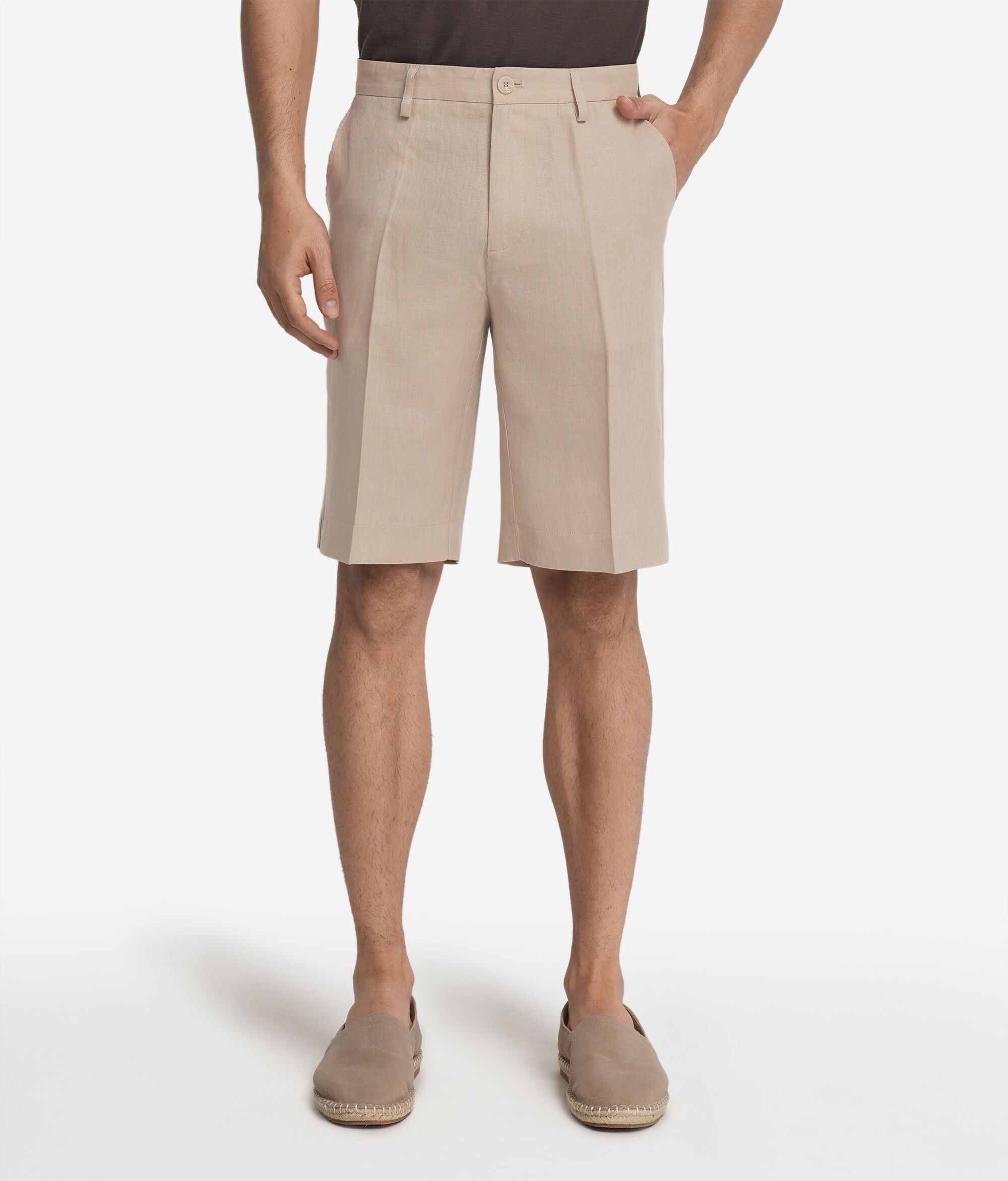 Шорты изо льна