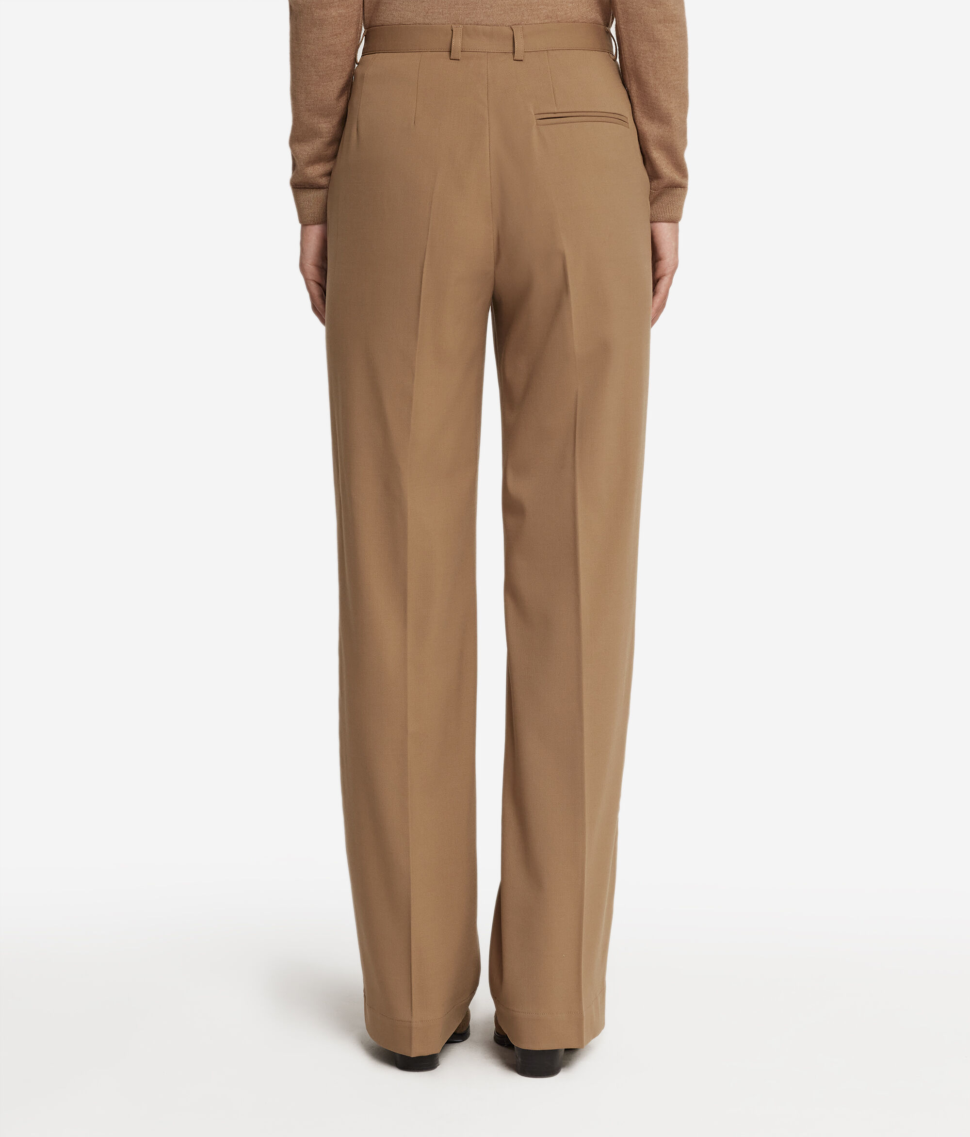Pantalone a Sigaretta in Lana