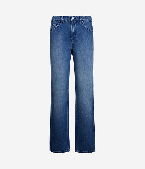 Linen and Cotton Jeans | Falconeri