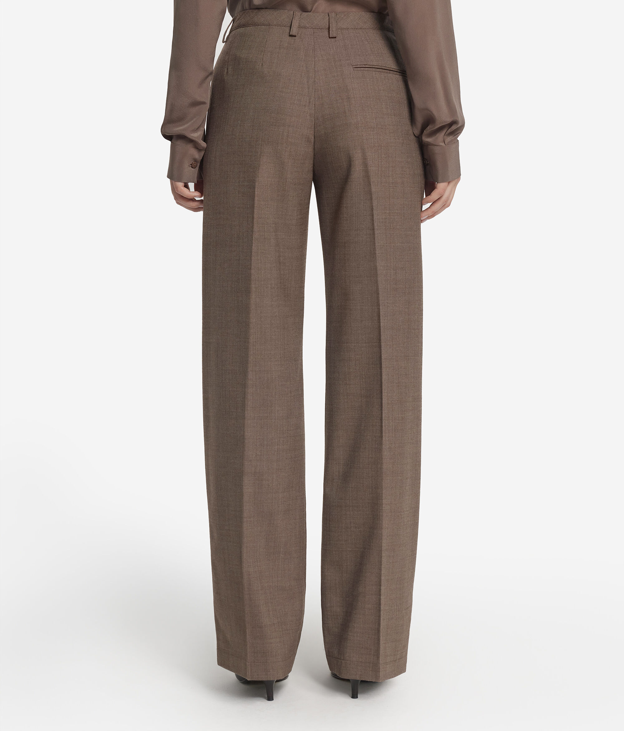 Базовые брюки из шерсти