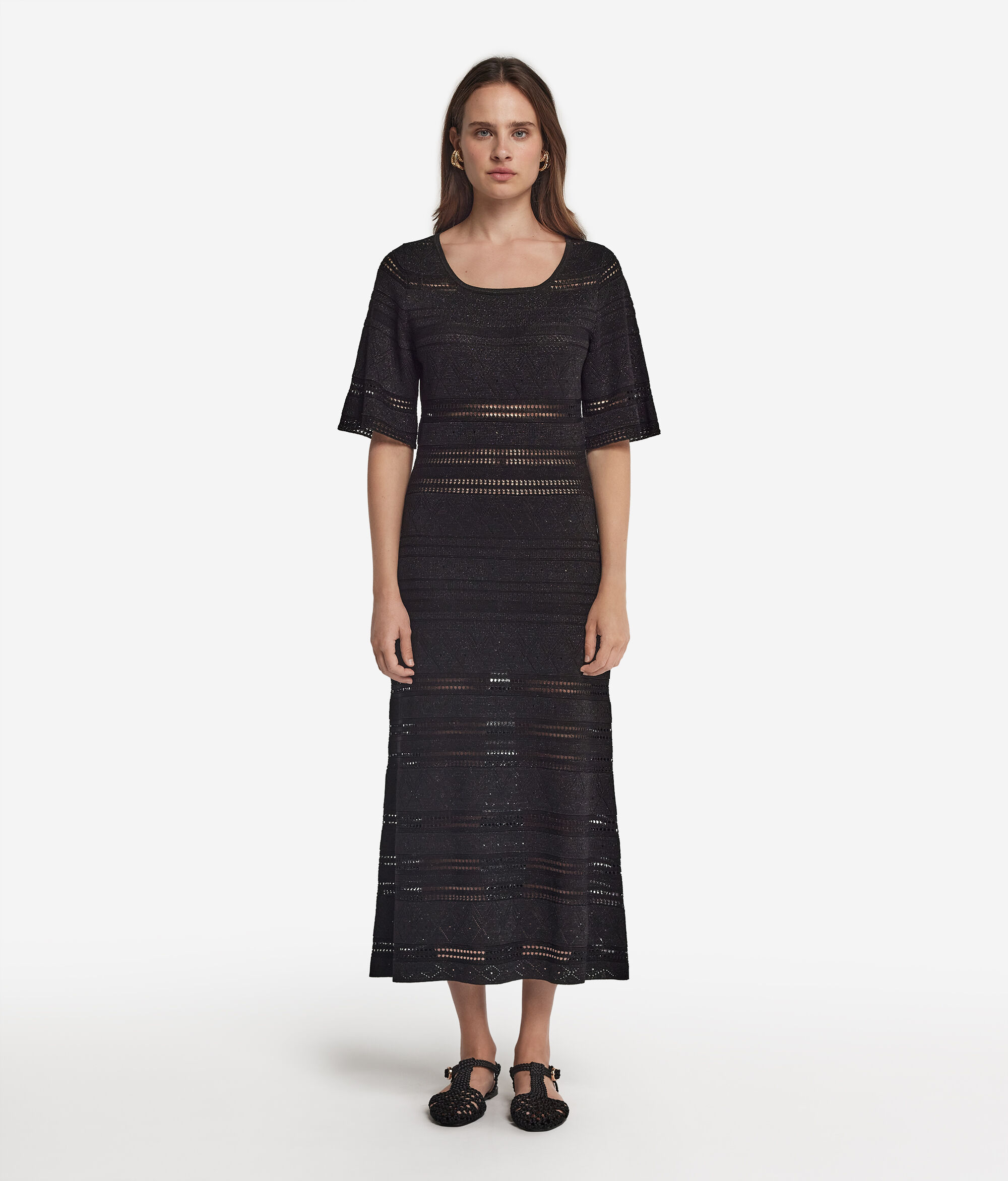 Vestit efecte ganxet