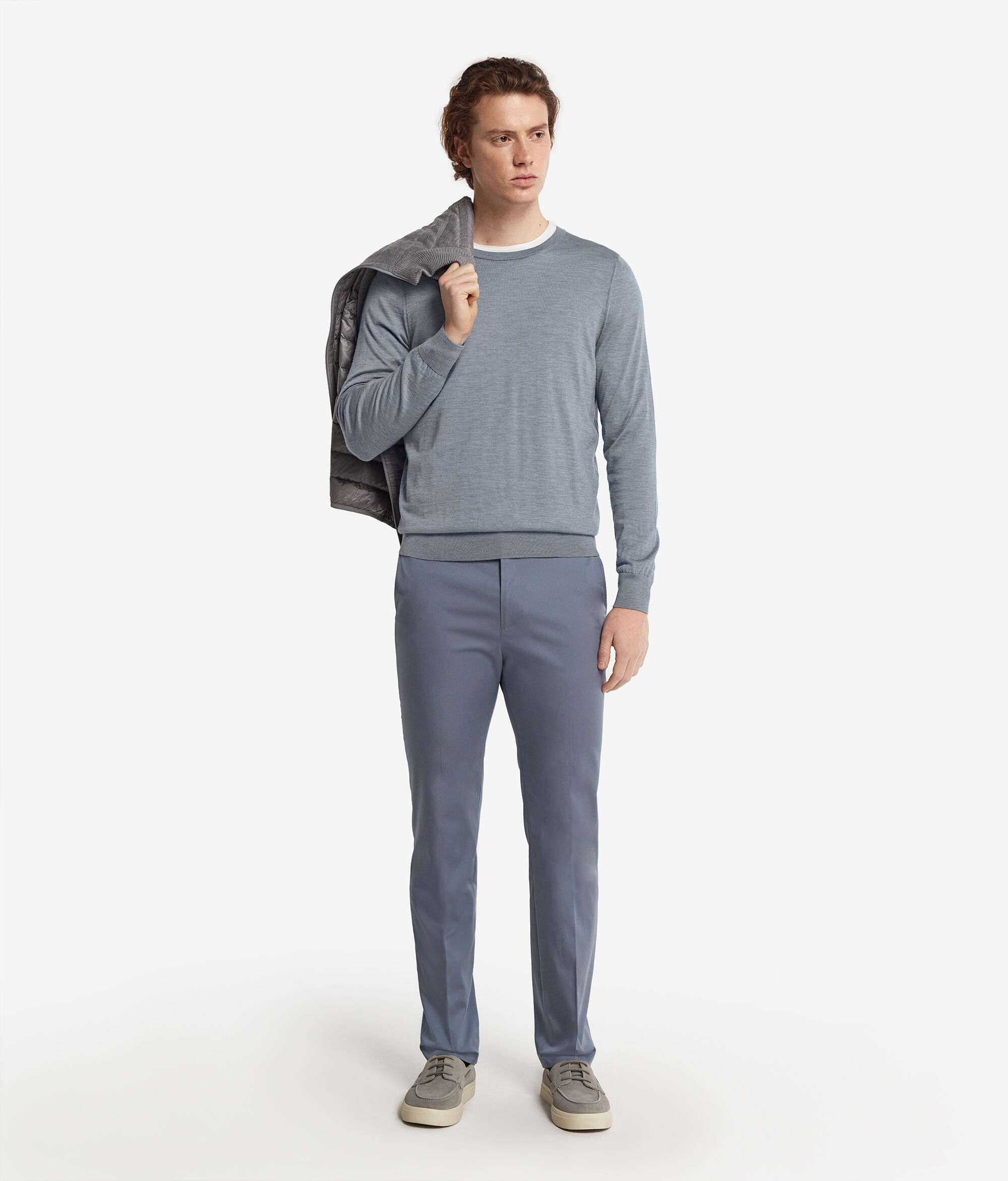 Μπλούζα με Στρογγυλή Λαιμόκοψη από Ultrafine Cashmere