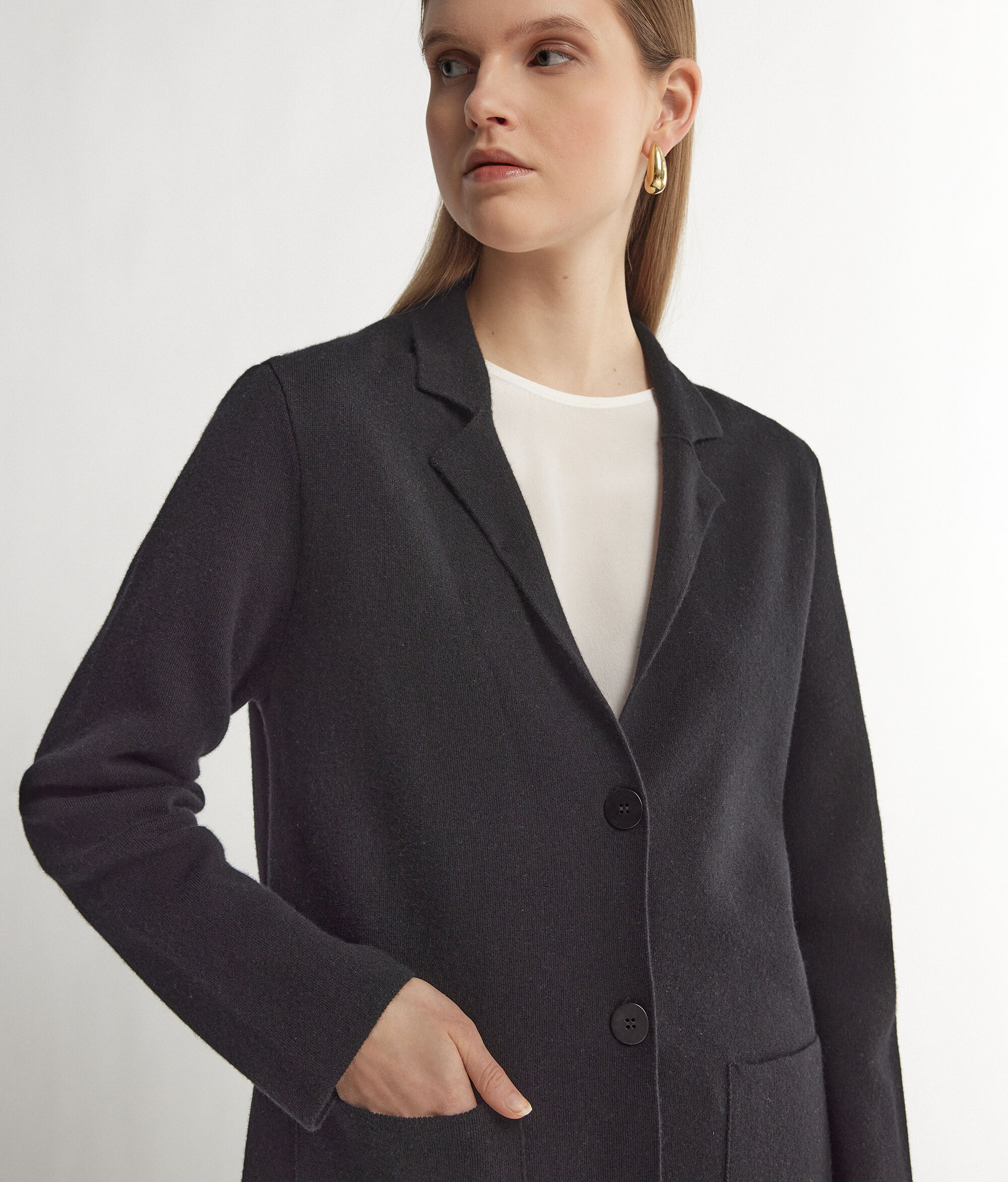 Жакет из шерсти