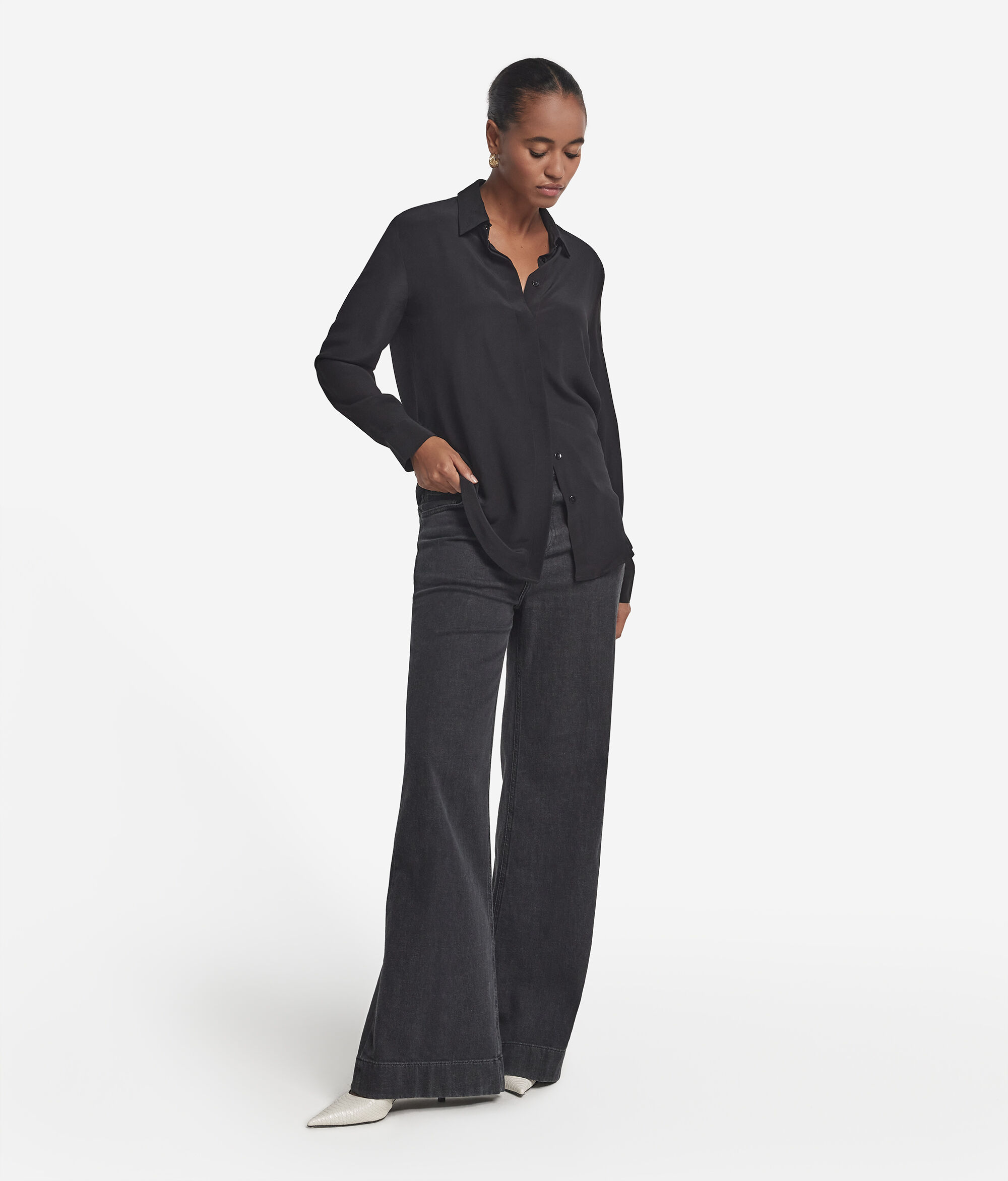 Блуза из шелка