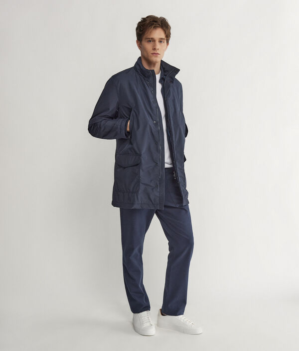 Cashmere Technical Fabric Parka