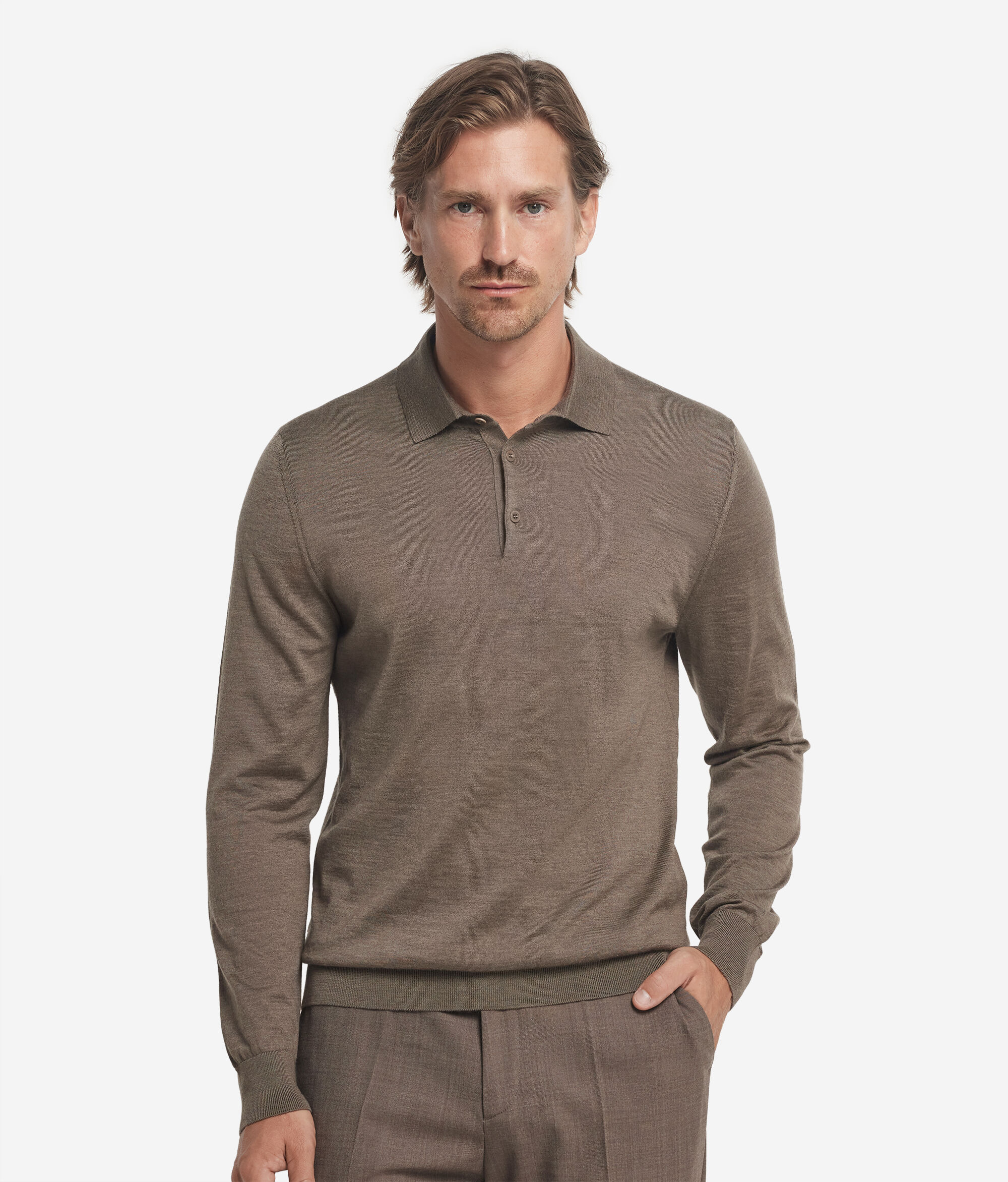 Poloshirt aus Kaschmir Ultrafine