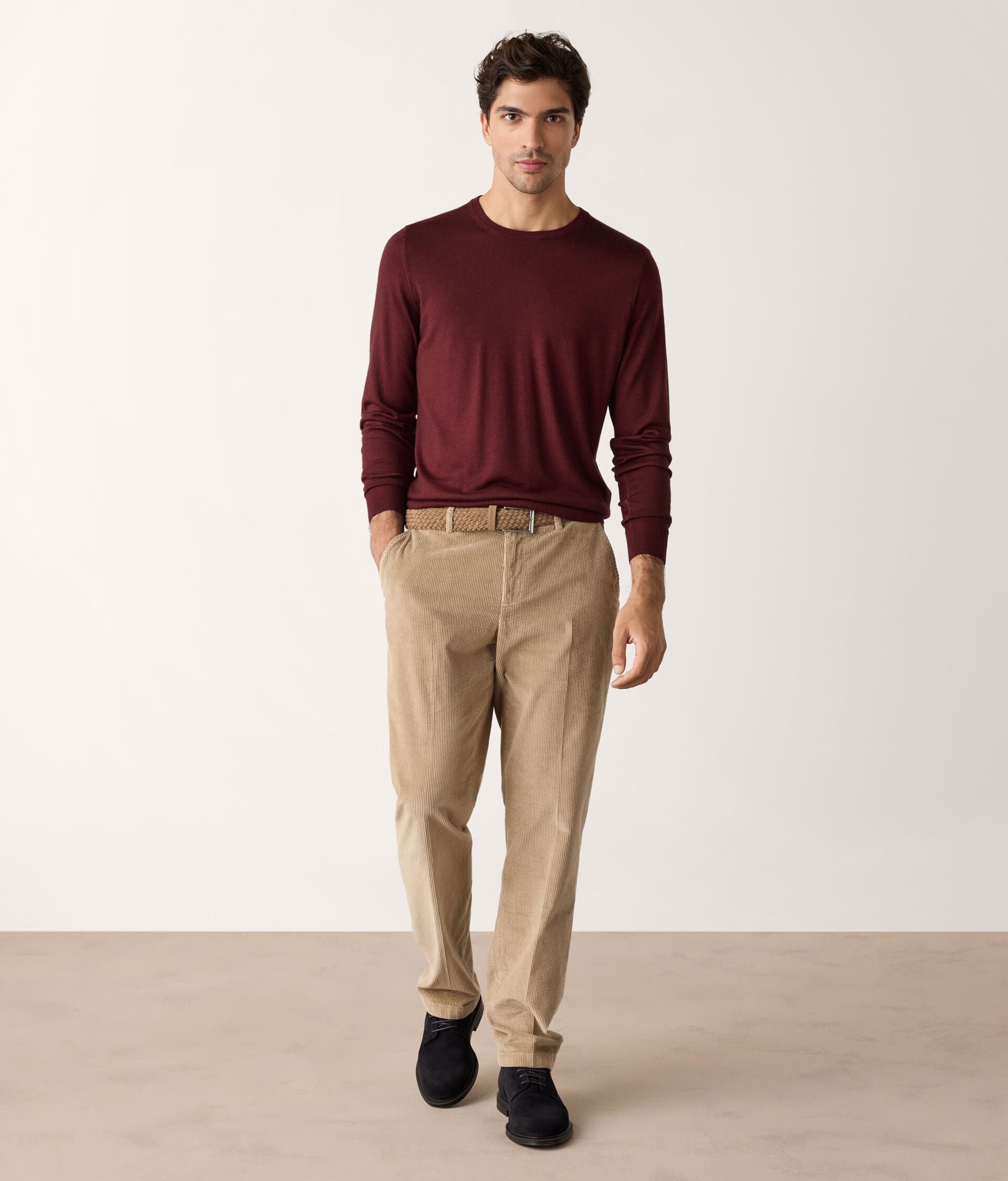 Jersei de coll rodó de Cashmere Ultrafine