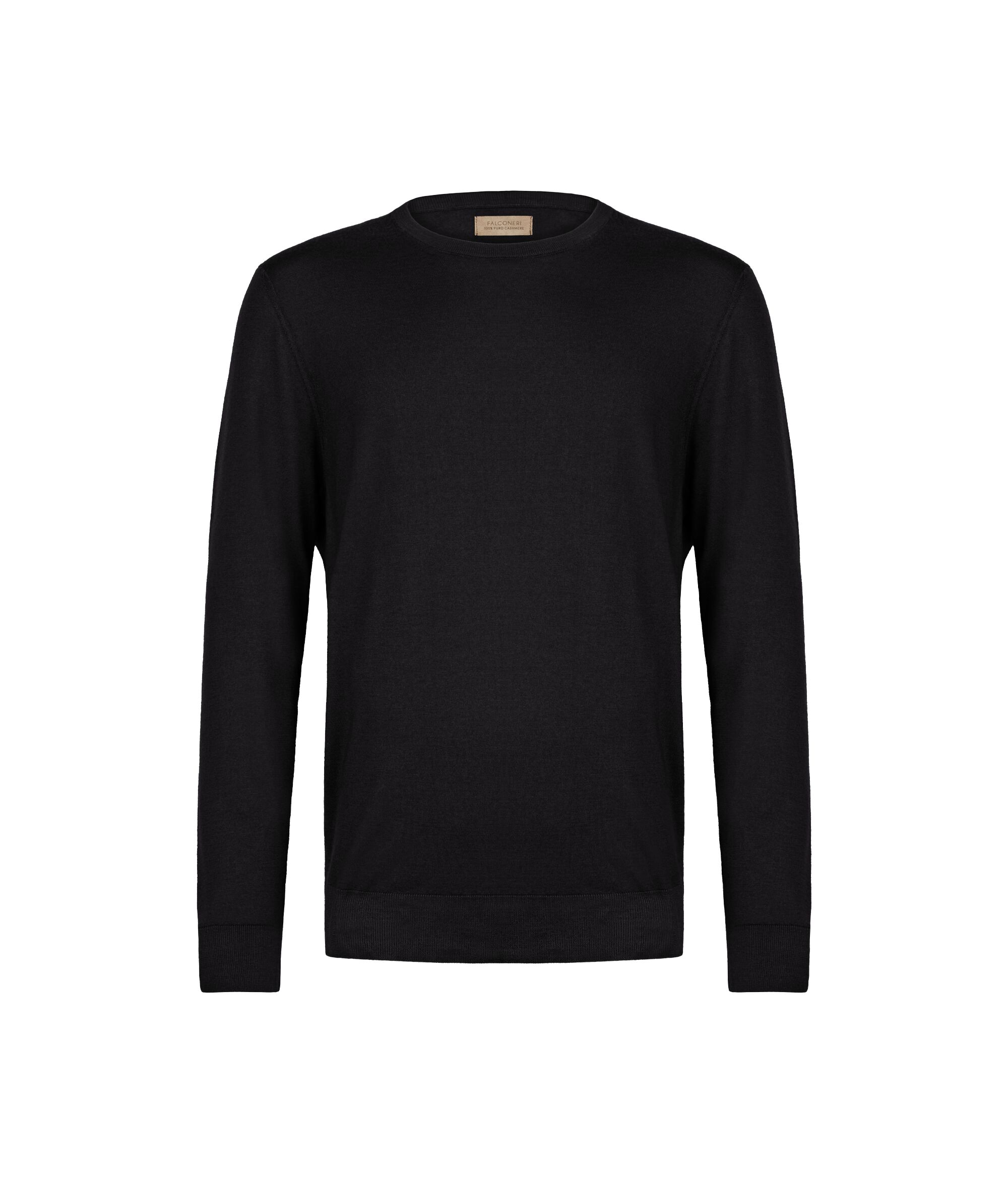 Camisola com Decote Redondo em Ultrafine Cashmere
