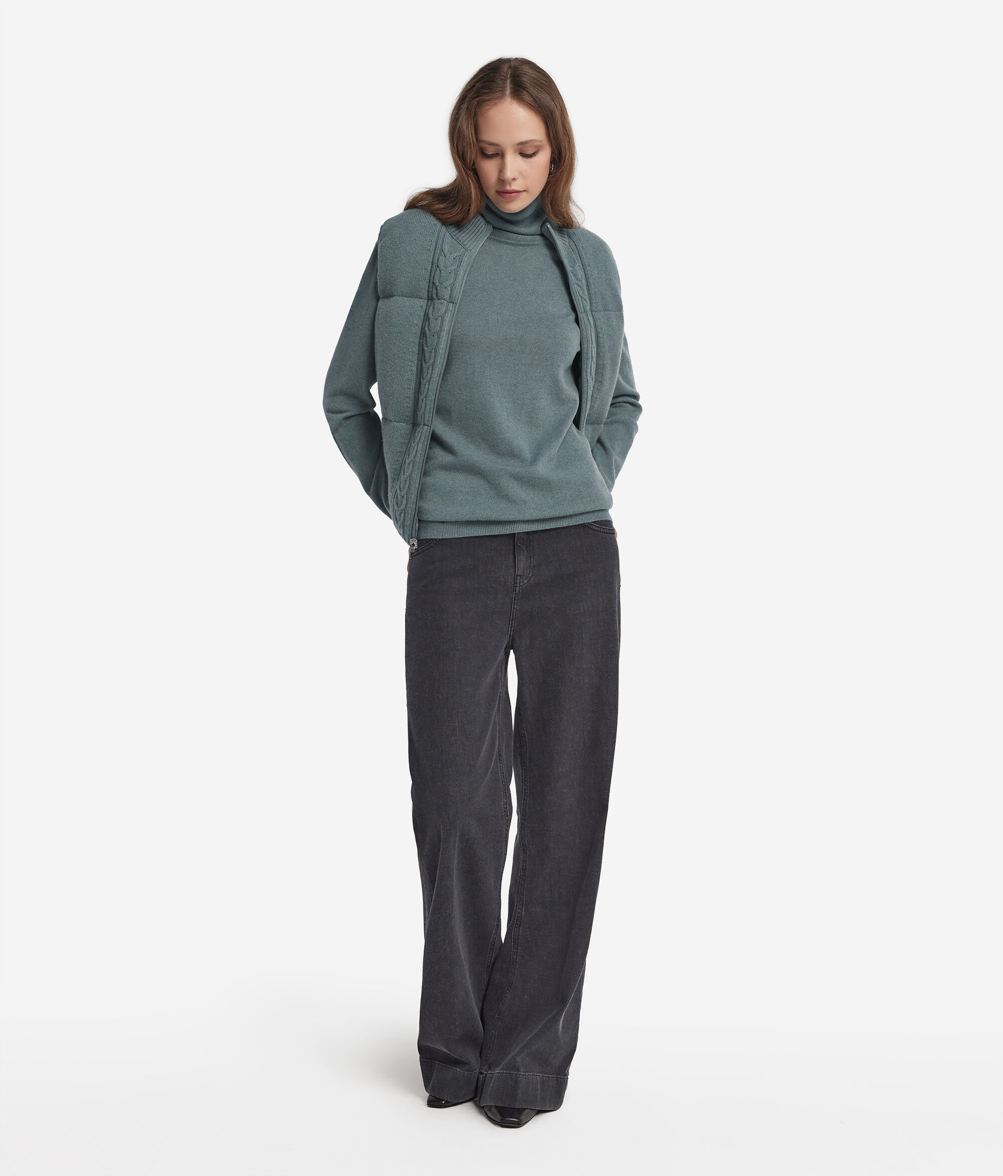 Ultrasoft Cashmere Turtleneck Jumper