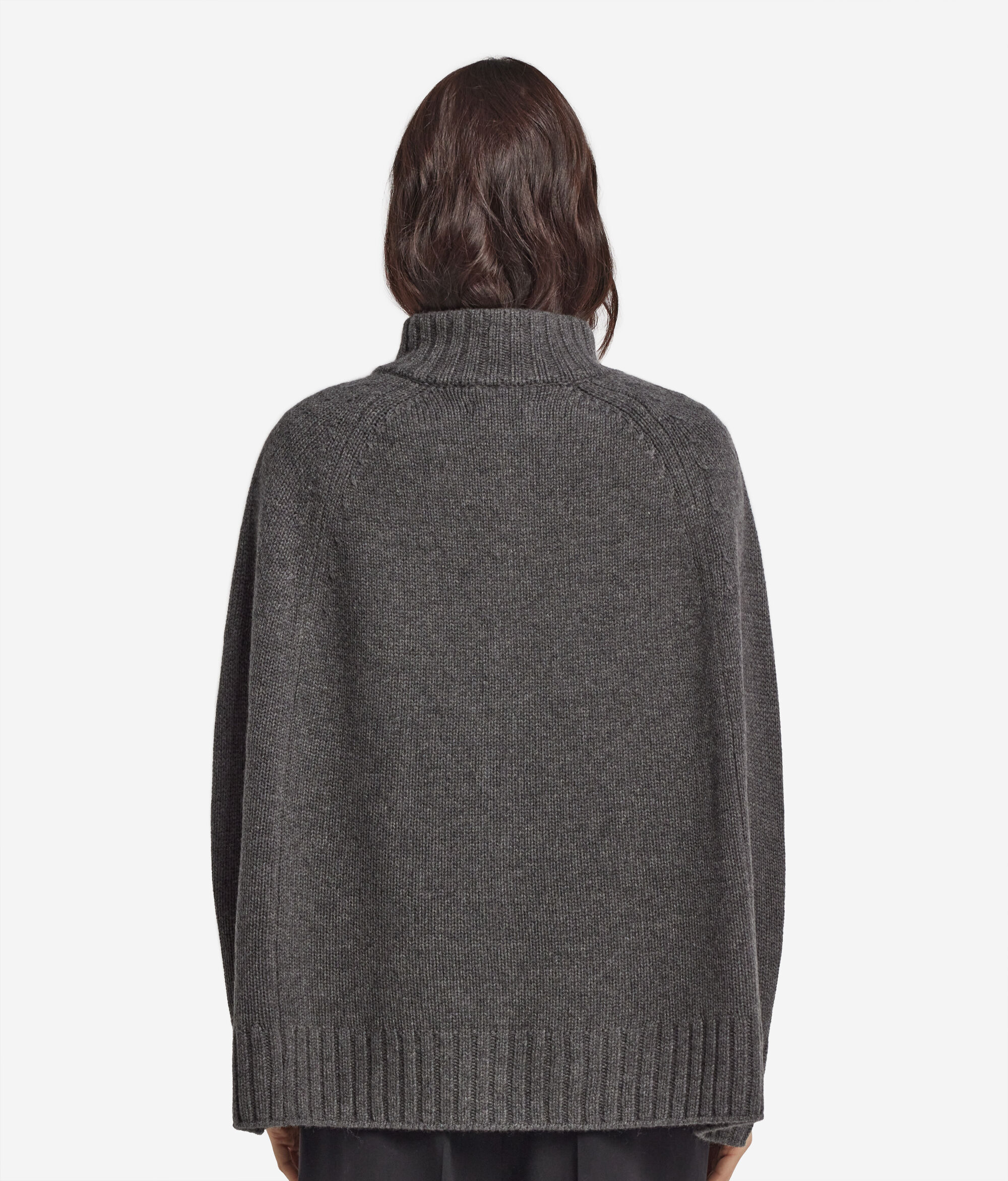 Накидка на молнии из ультрамягкого кашемира