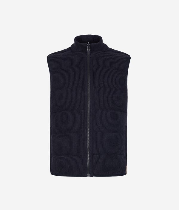 Двусторонний пуховый жилет