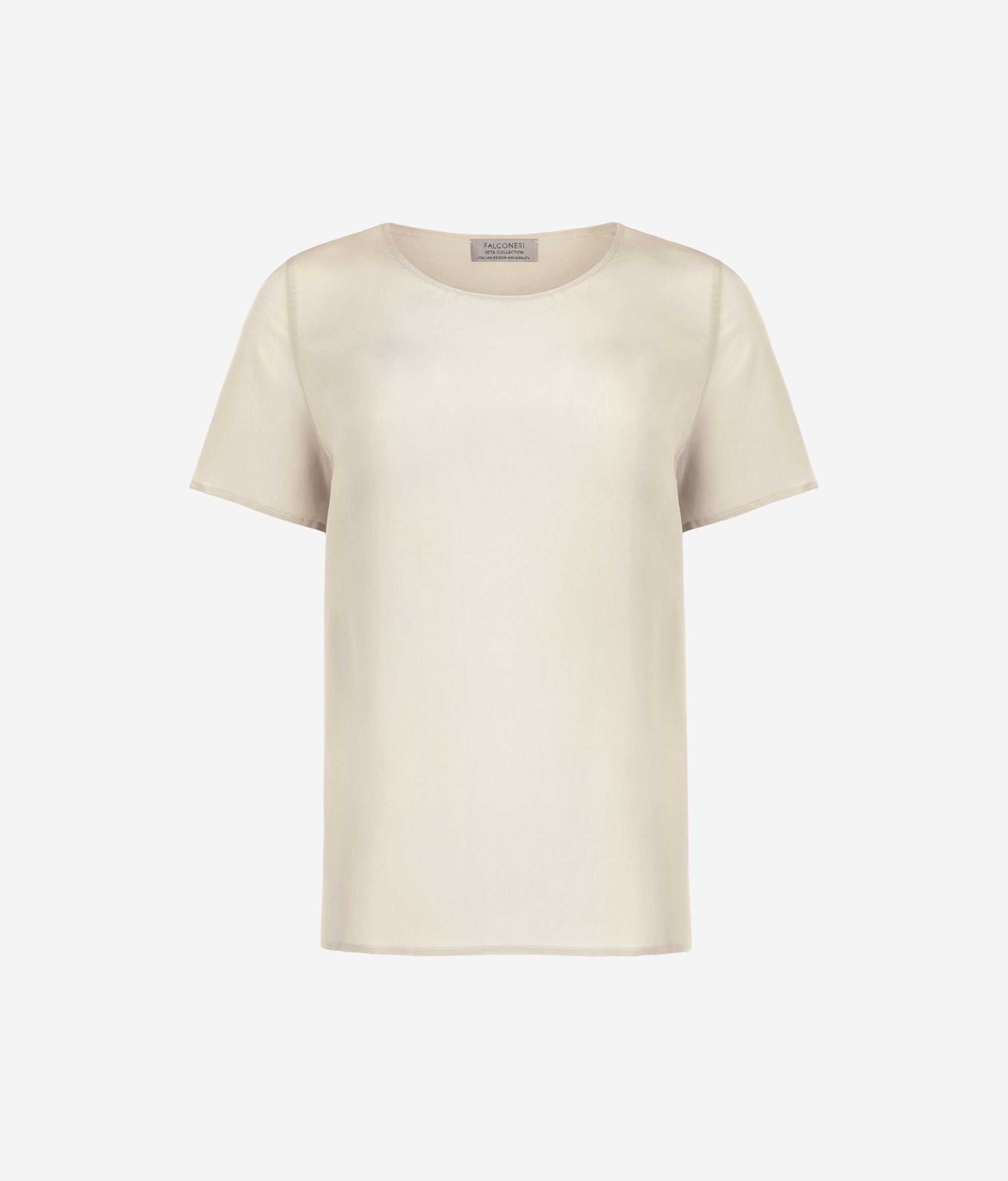 Блуза из шелка и модала