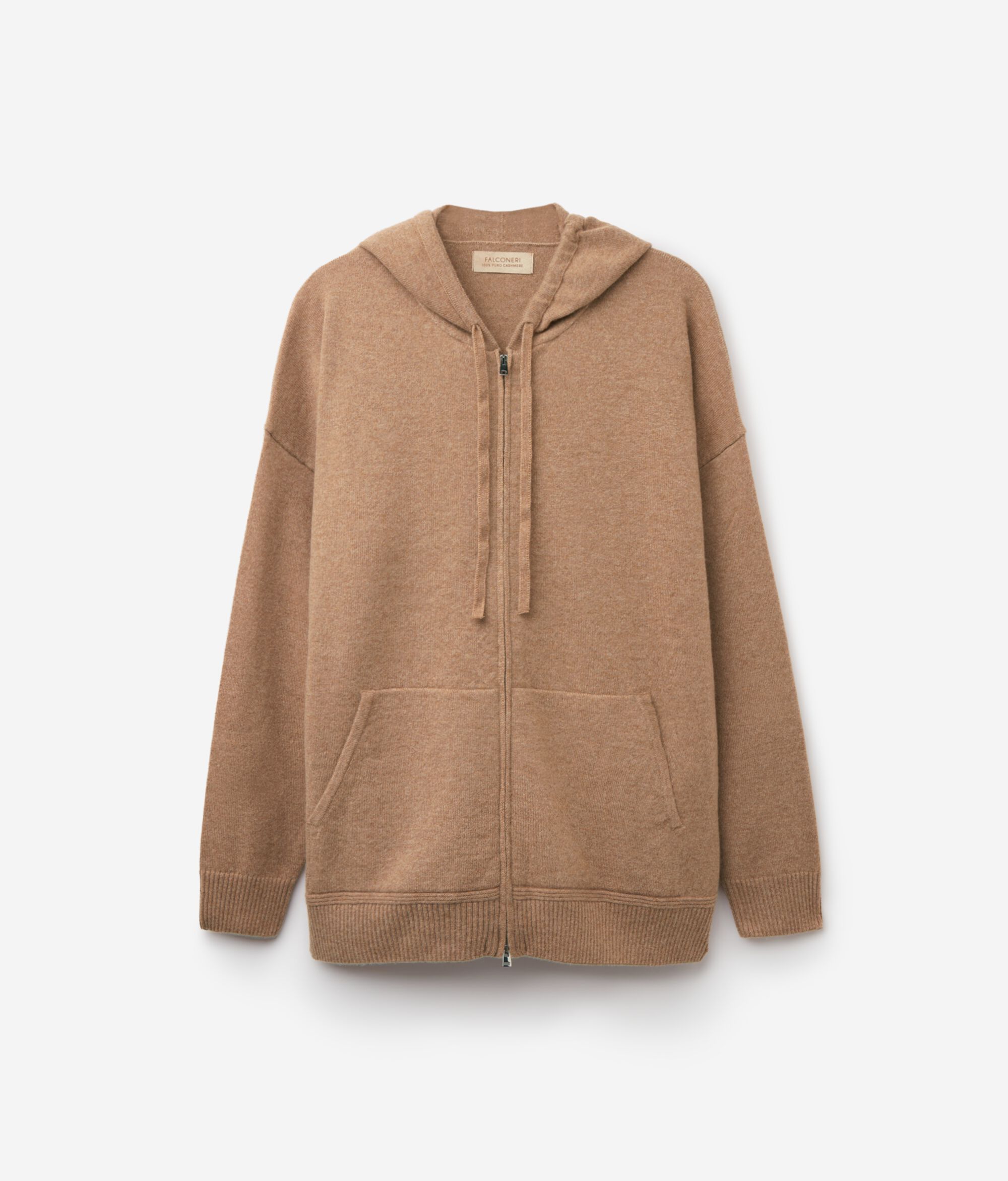 Hooded Ultrasoft Cashmere Sweatshirt
