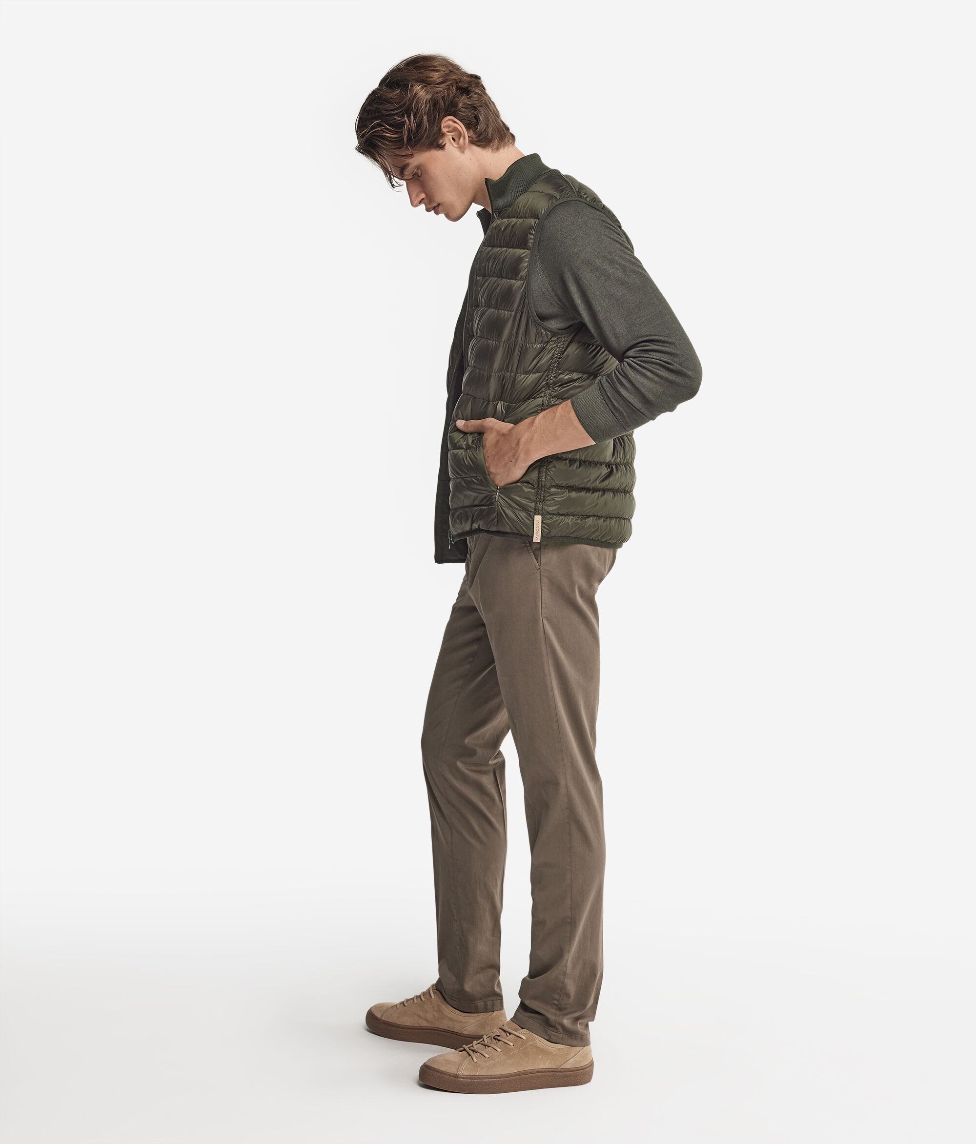 Piumino Reversibile in Cashmere