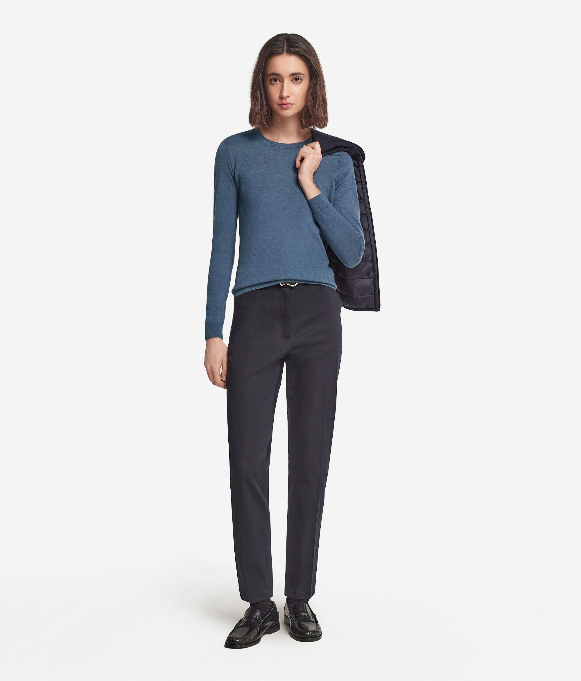 Μπλούζα με Στρογγυλή Λαιμόκοψη από Ultrafine Cashmere