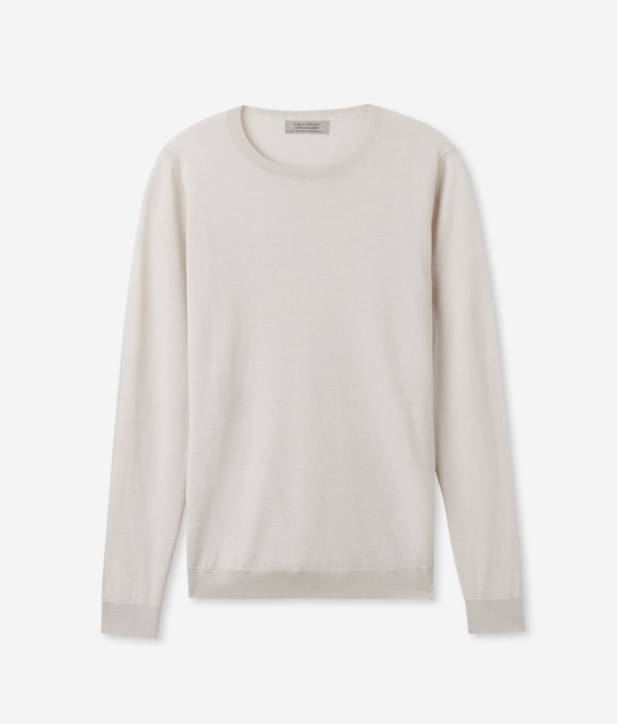Round-Neck Ultrafine Cashmere Jumper