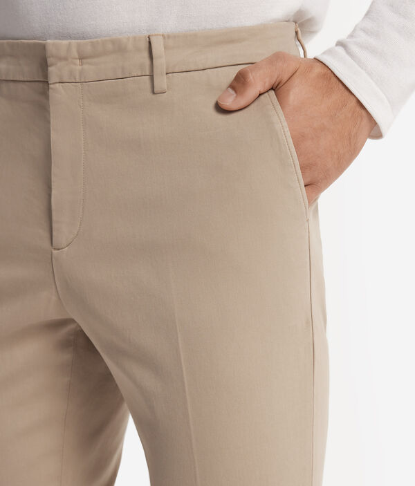 Брюки-чинос из хлопка