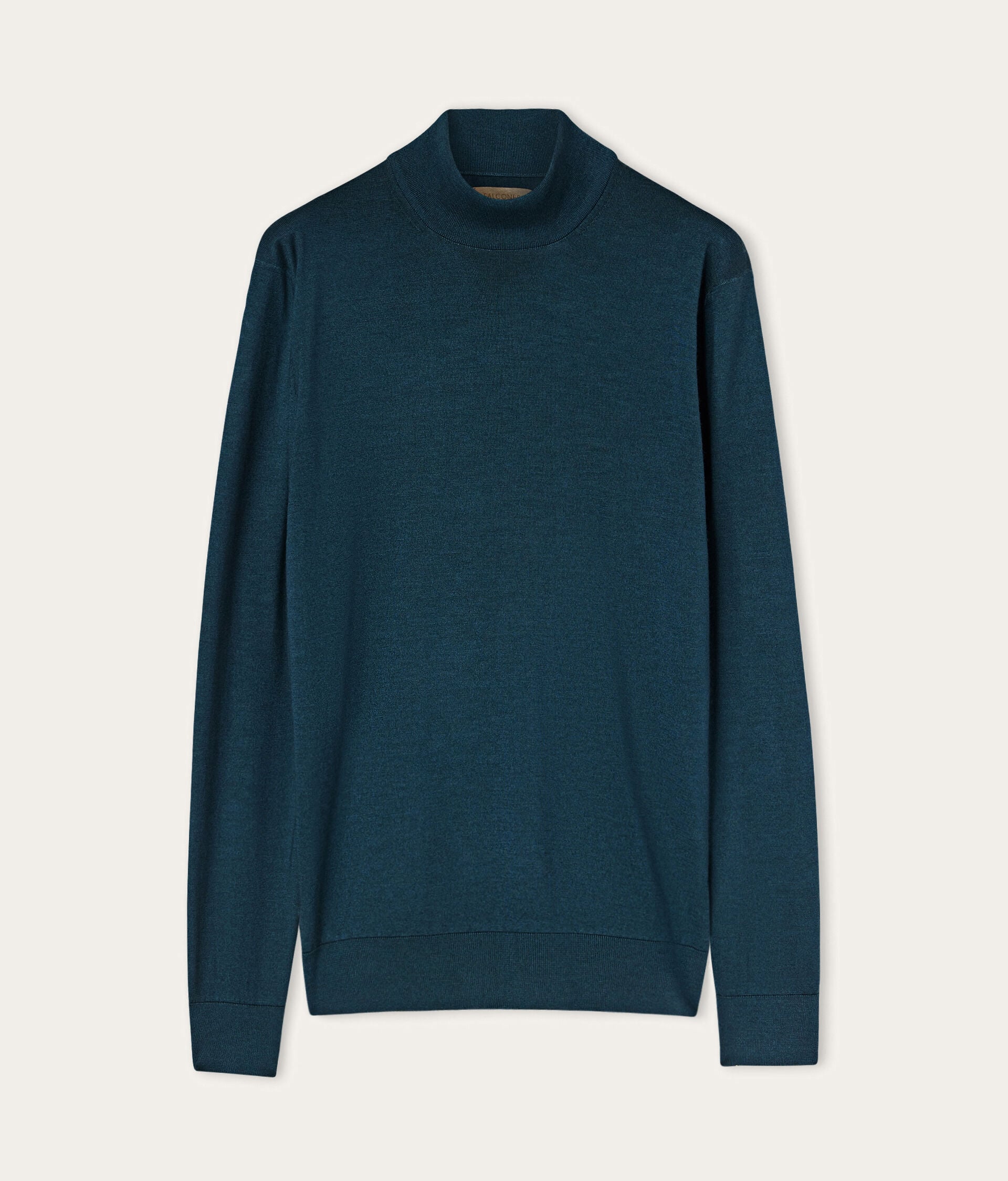 Pull col montant en cachemire