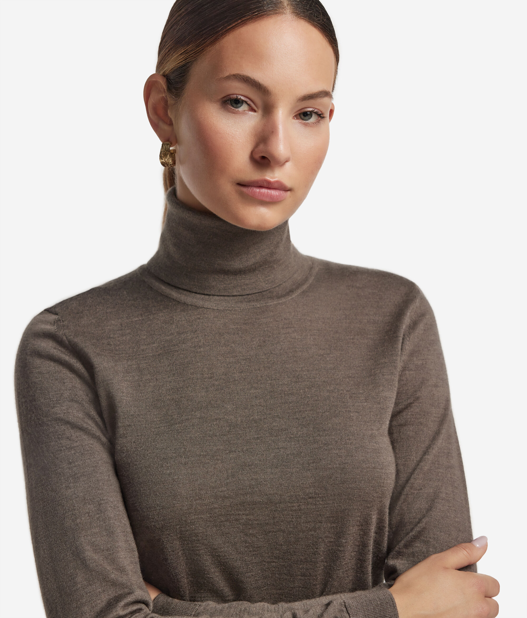 Rollkragenpullover aus Kaschmir Ultrafine