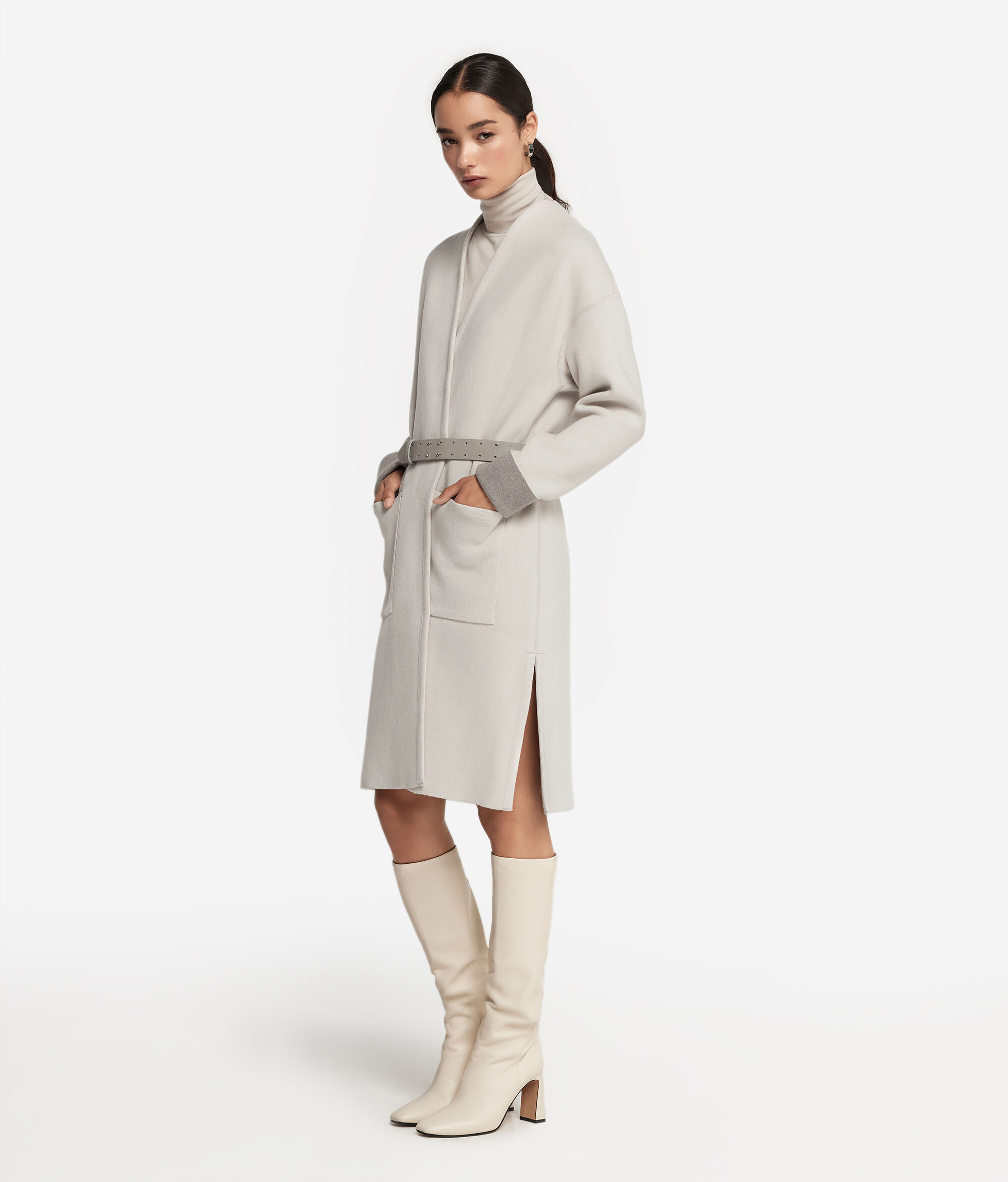 ダブルフェイス ウルトラソフトカシミヤ コート