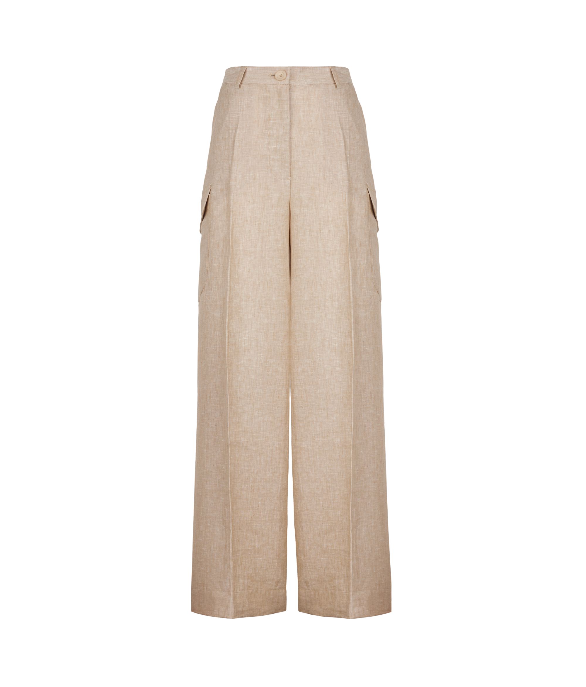 Pantalone Cargo in Lino