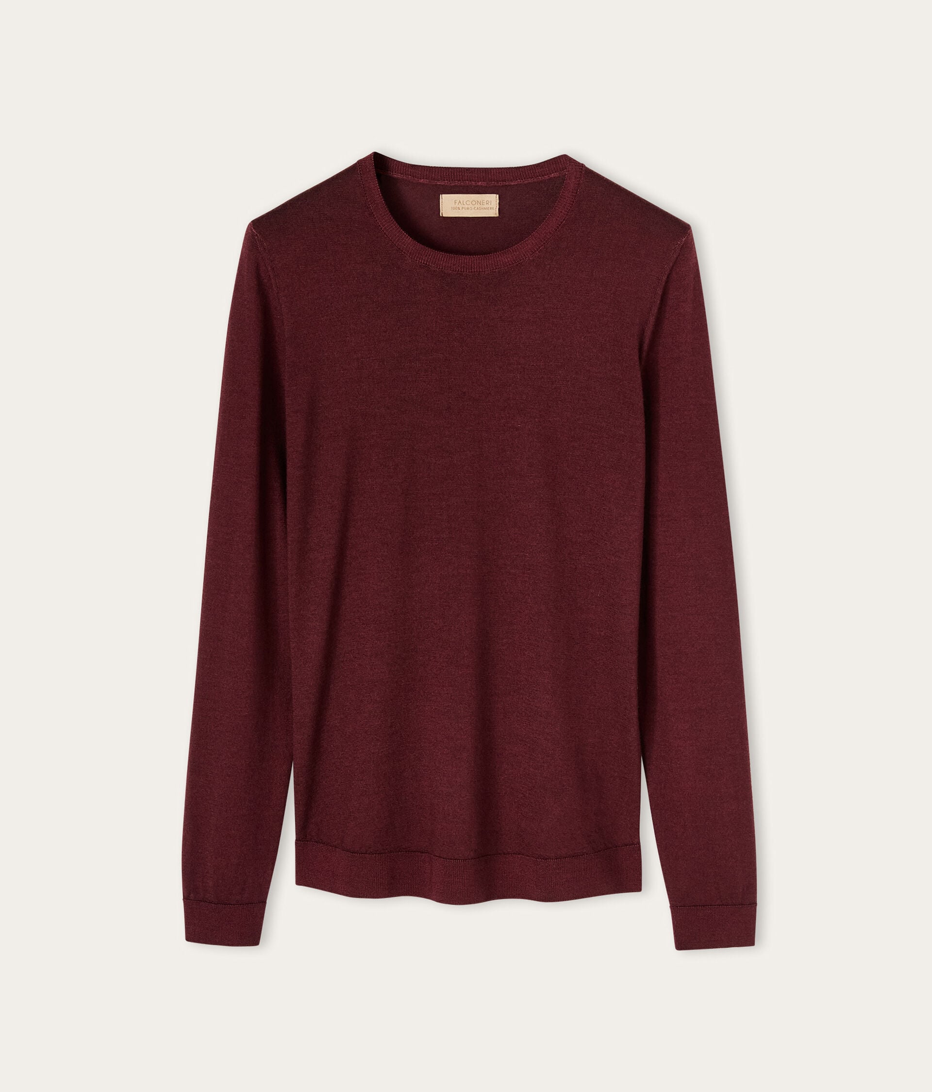 Round-Neck Ultrafine Cashmere Jumper